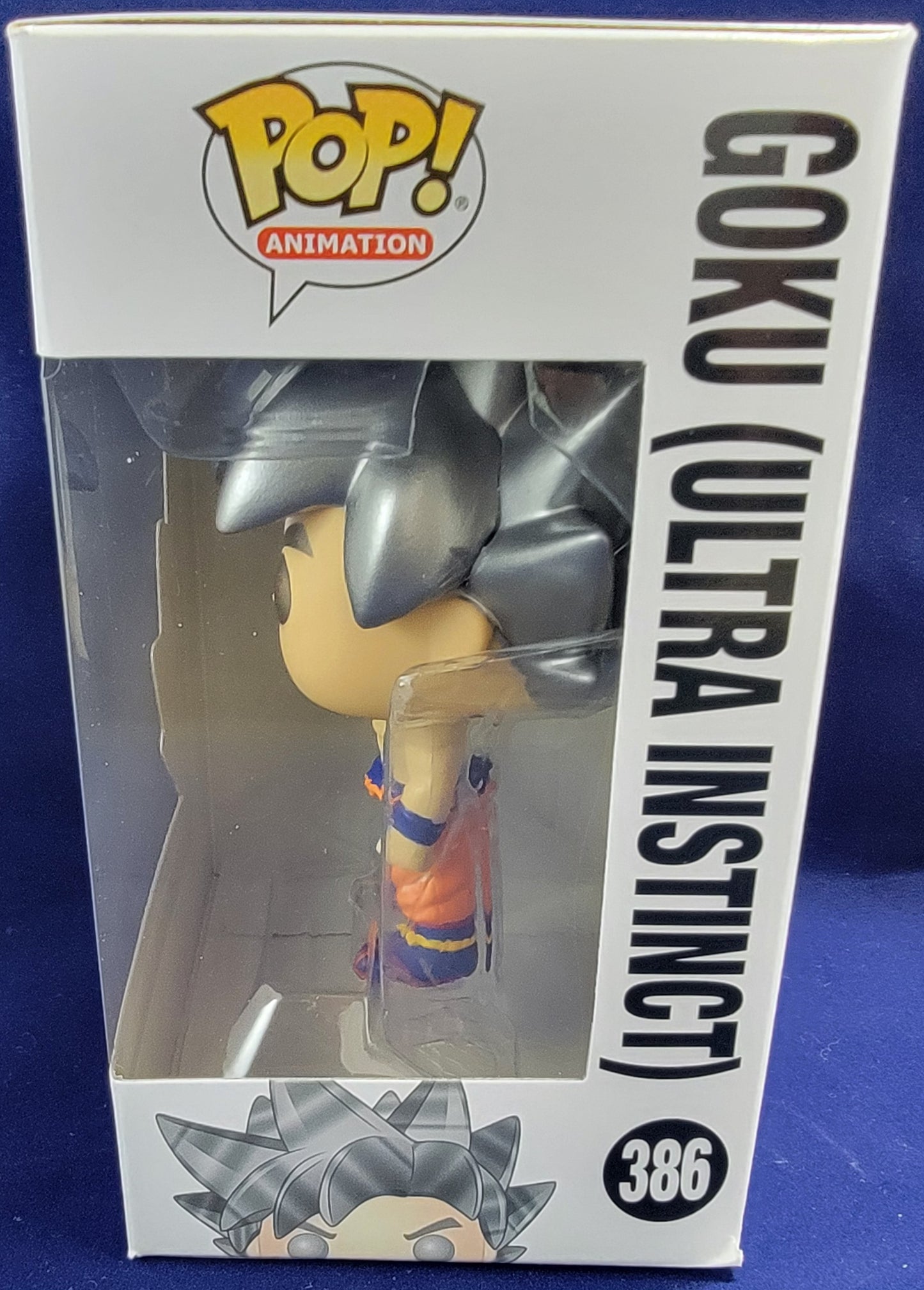 Goku (ultra instinct) funko # 386 (nib)
With pop protector