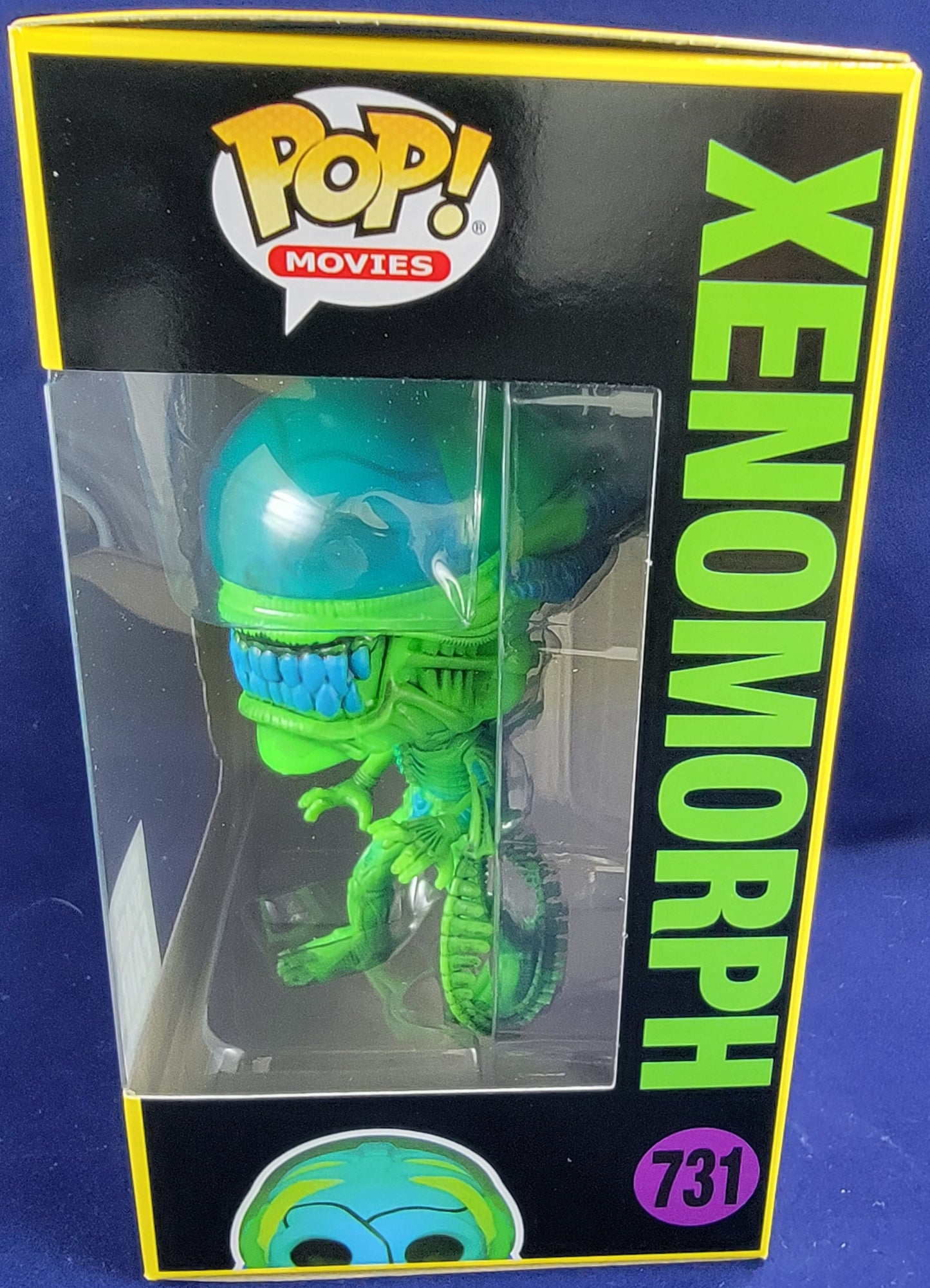 Xenomorph hot topic scare fair 2023 exclusive funko # 731 (nib)
With pop protector