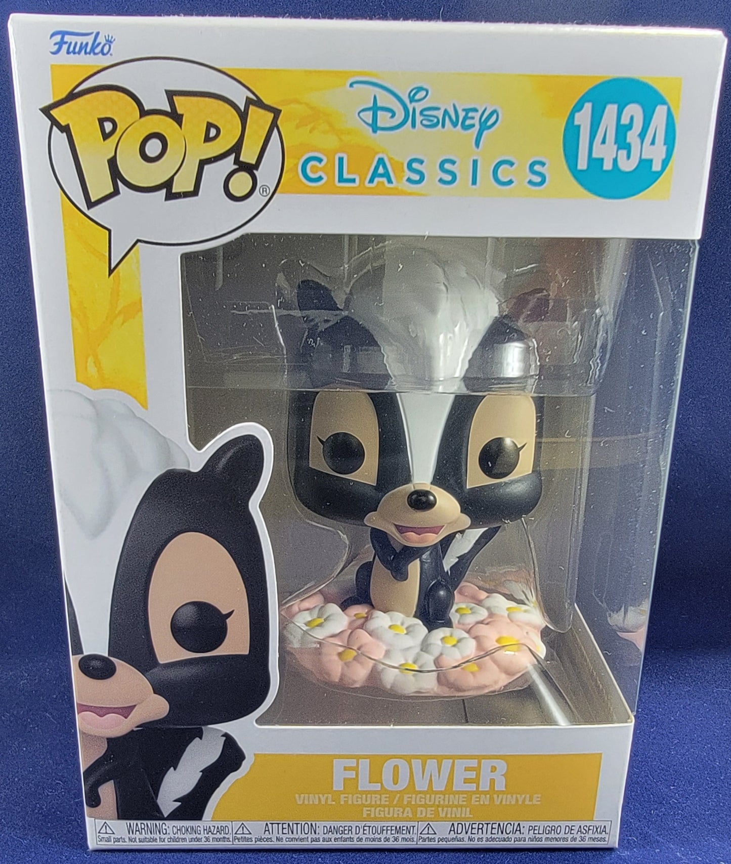 Flower funko # 1434 (nib)
With pop protector