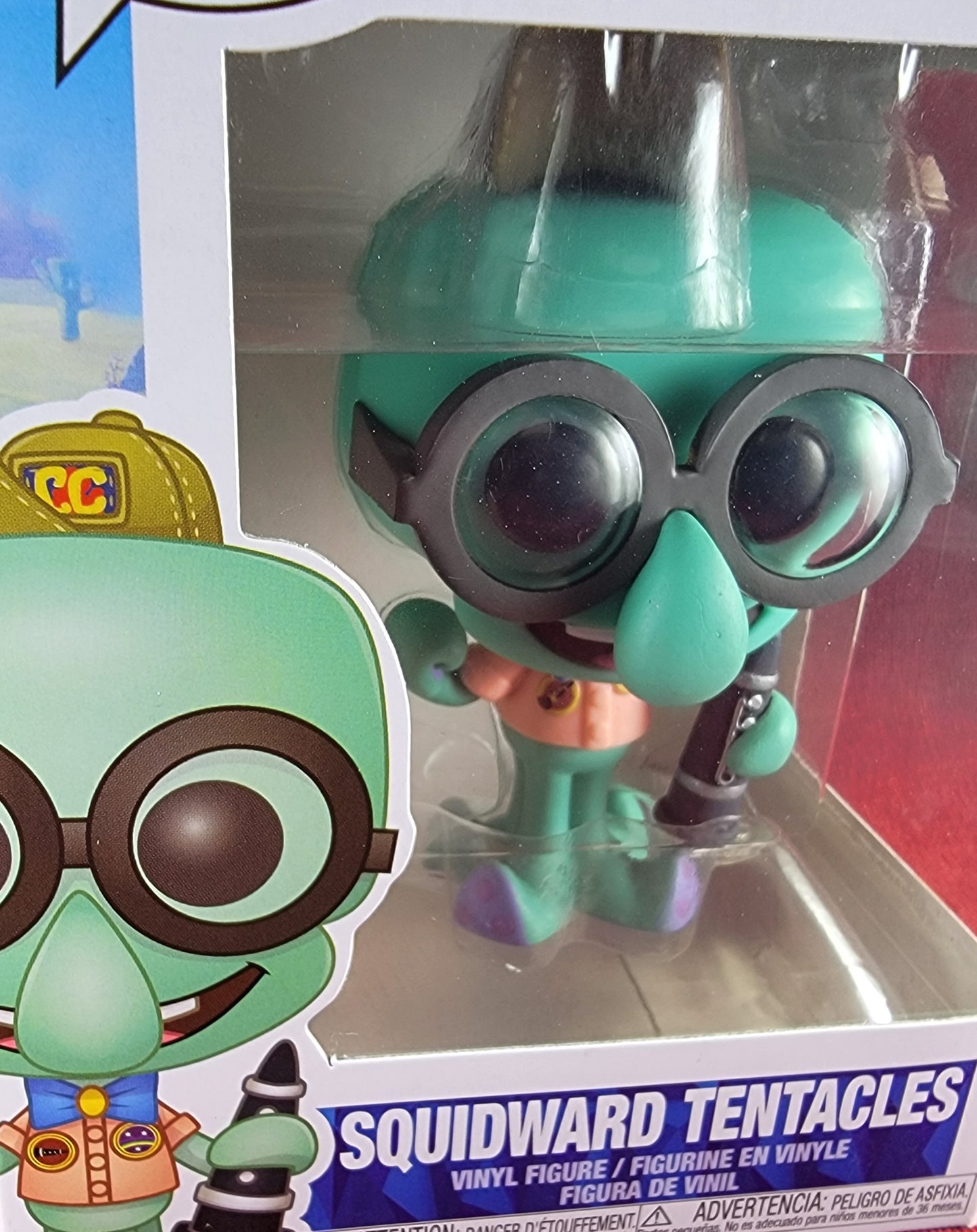 Squidward tentacles funko # 918 (nib)
With pop protector