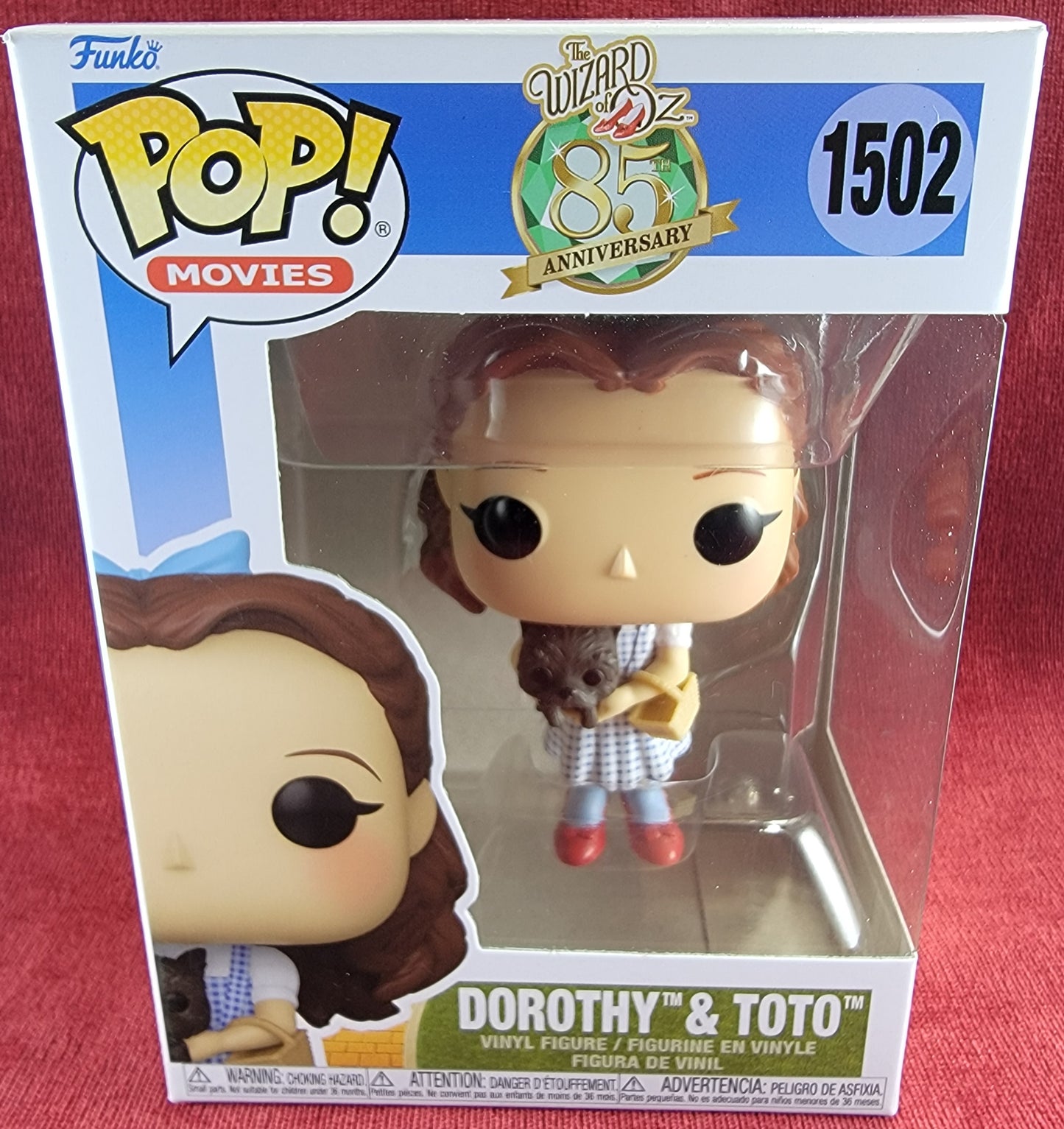 Dorothy & toto funko # 1502 (nib)
With pop protector