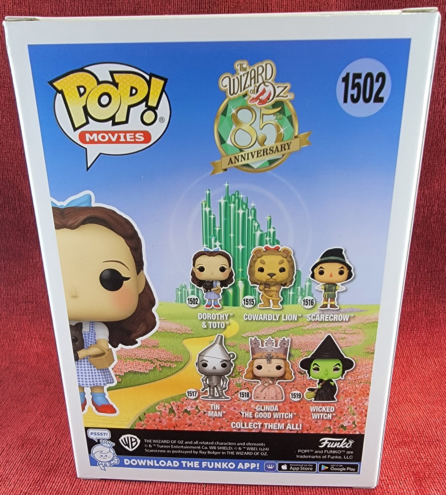 Dorothy & toto funko # 1502 (nib)
With pop protector