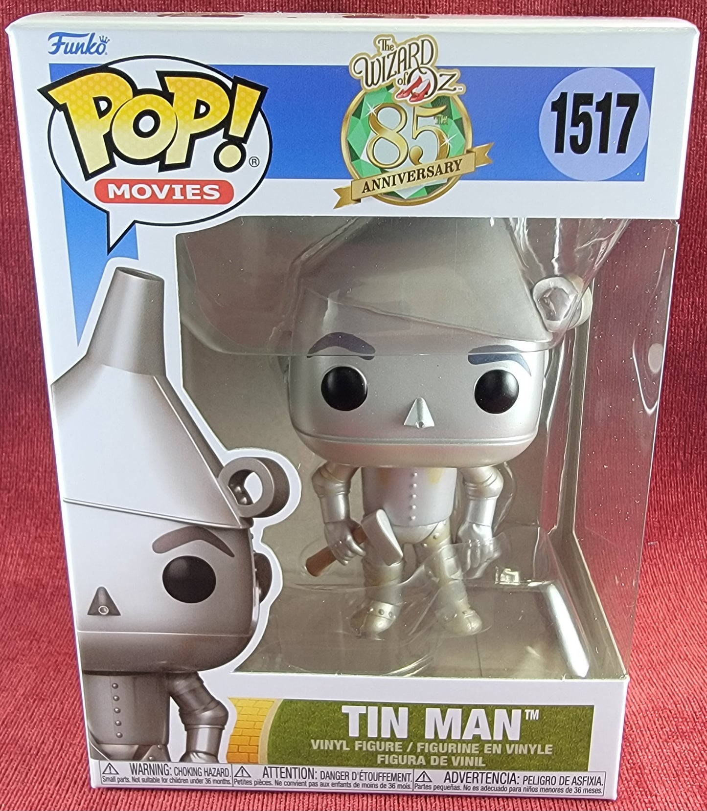 Tin man funko # 1517 (nib)
With pop protector