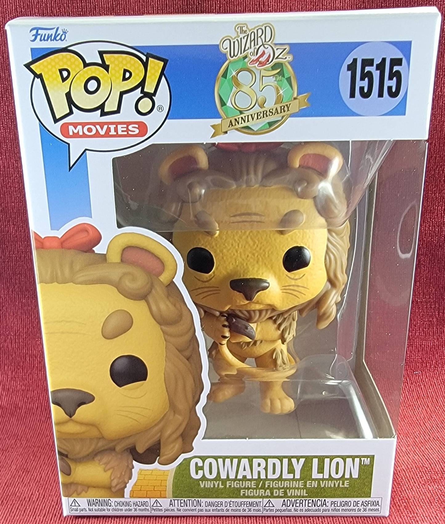 Cowardly lion funko # 1515 (nib)
With pop protector