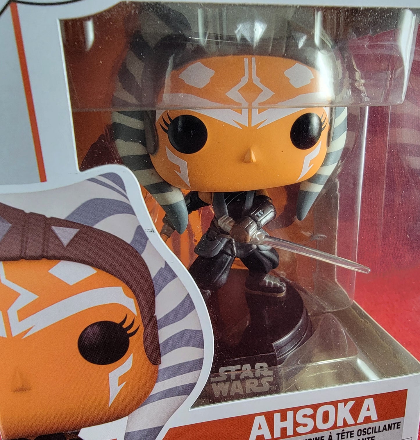 Ahsoka funko # 464 (nib) with pop protector