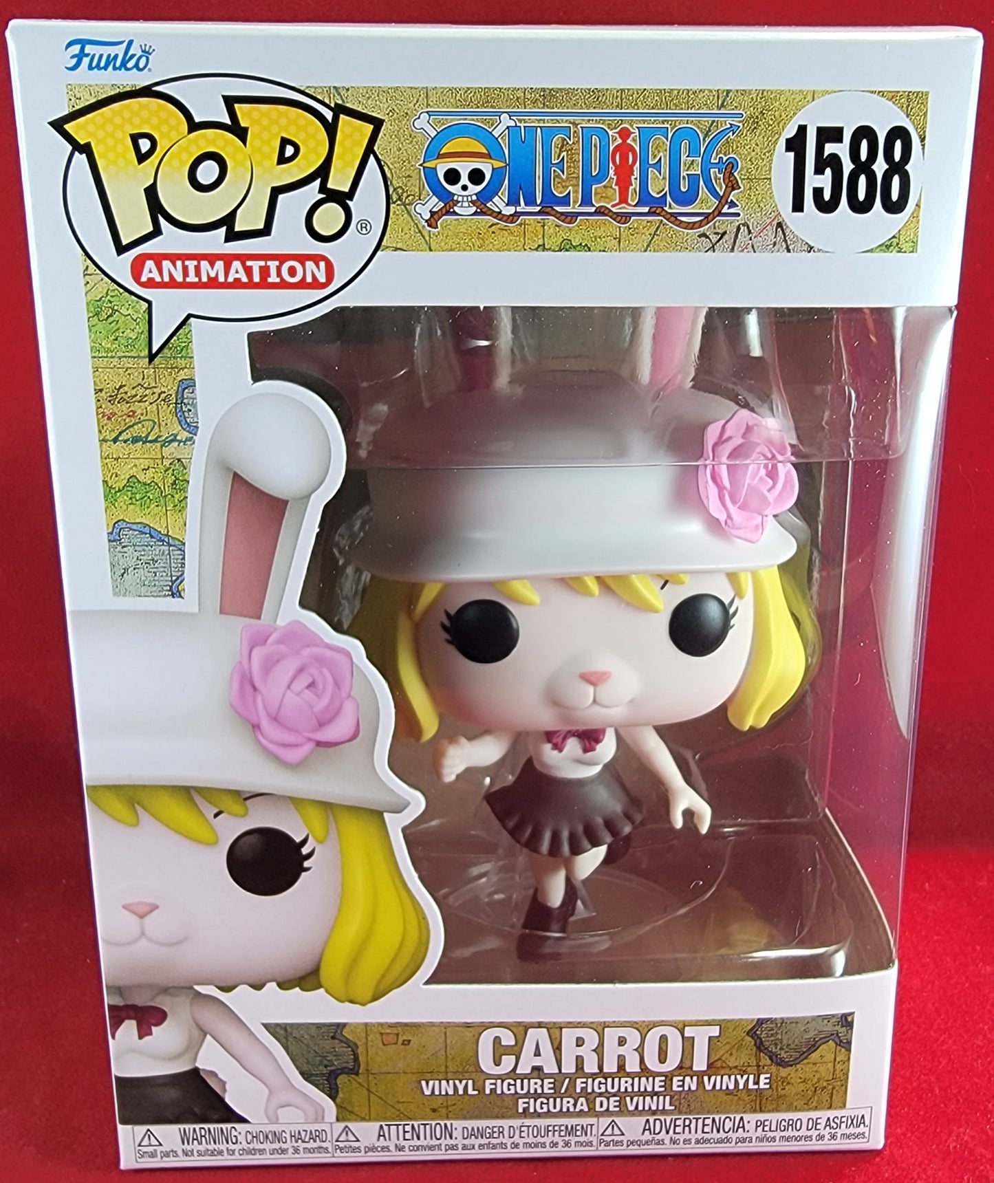 Carrot funko # 1588 (nib)
With pop protector