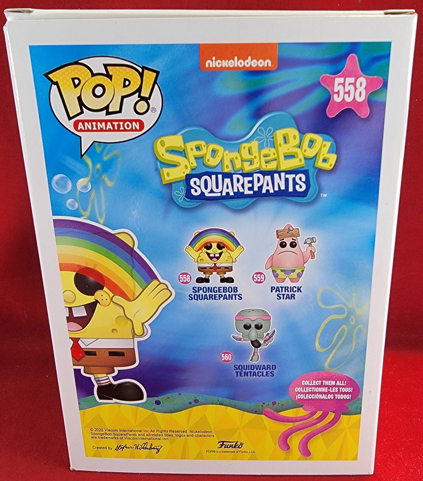 SpongeBob SquarePants diamond exclusive funko # 558 (nib)
With pop protector