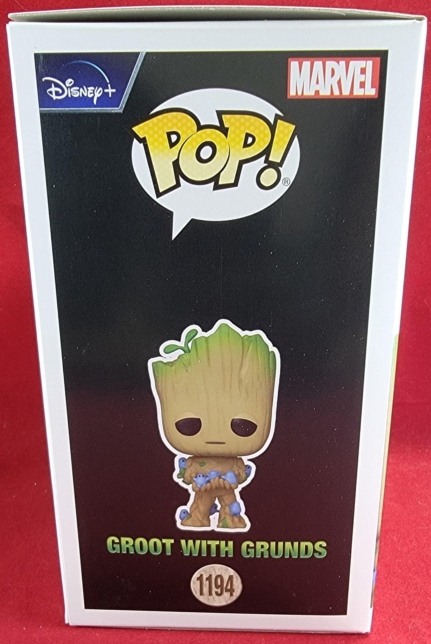 Groot with grunds funko # 1194 (nib)
With pop protector