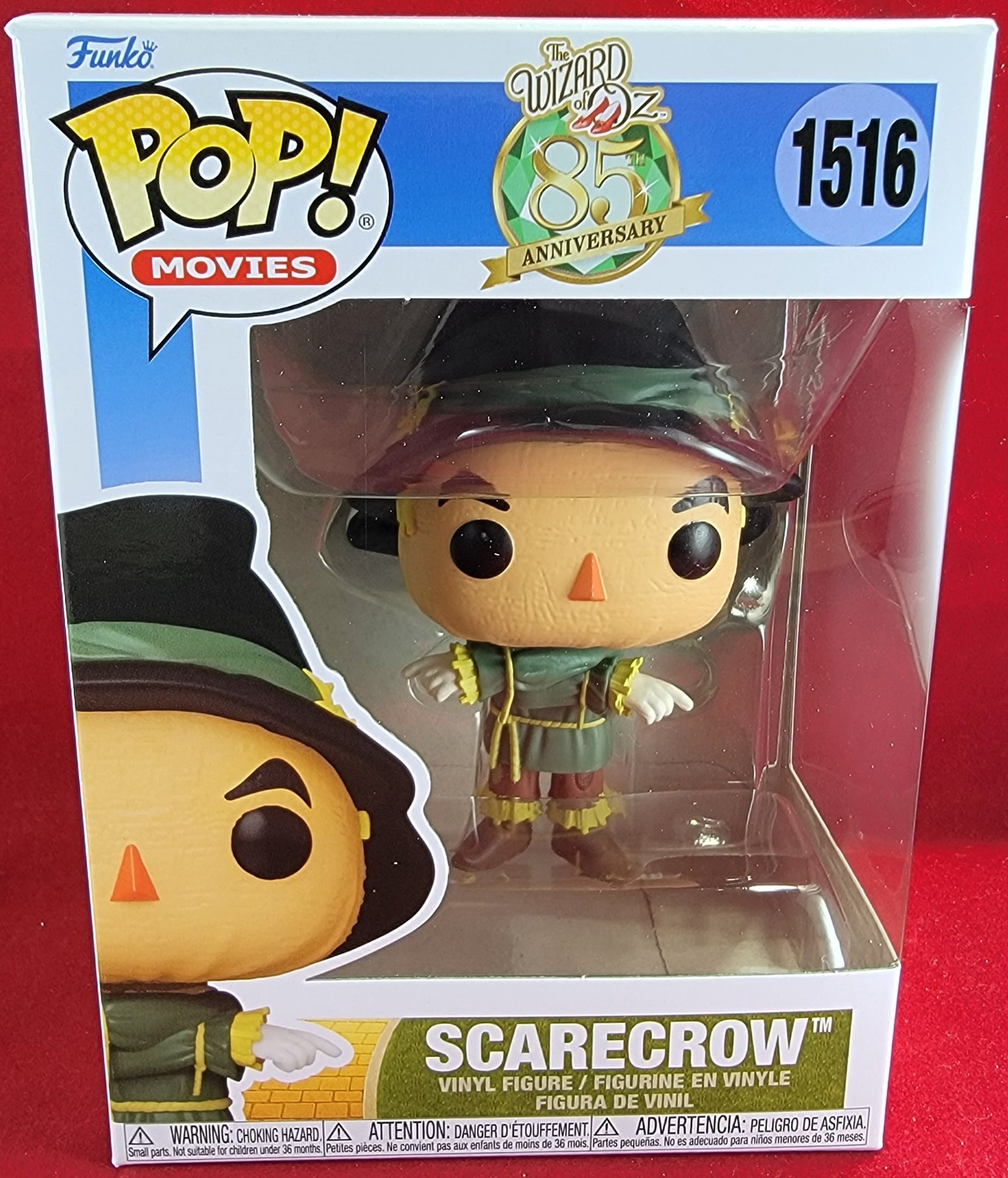 Scarecrow funko # 1516 (nib)
With pop protector