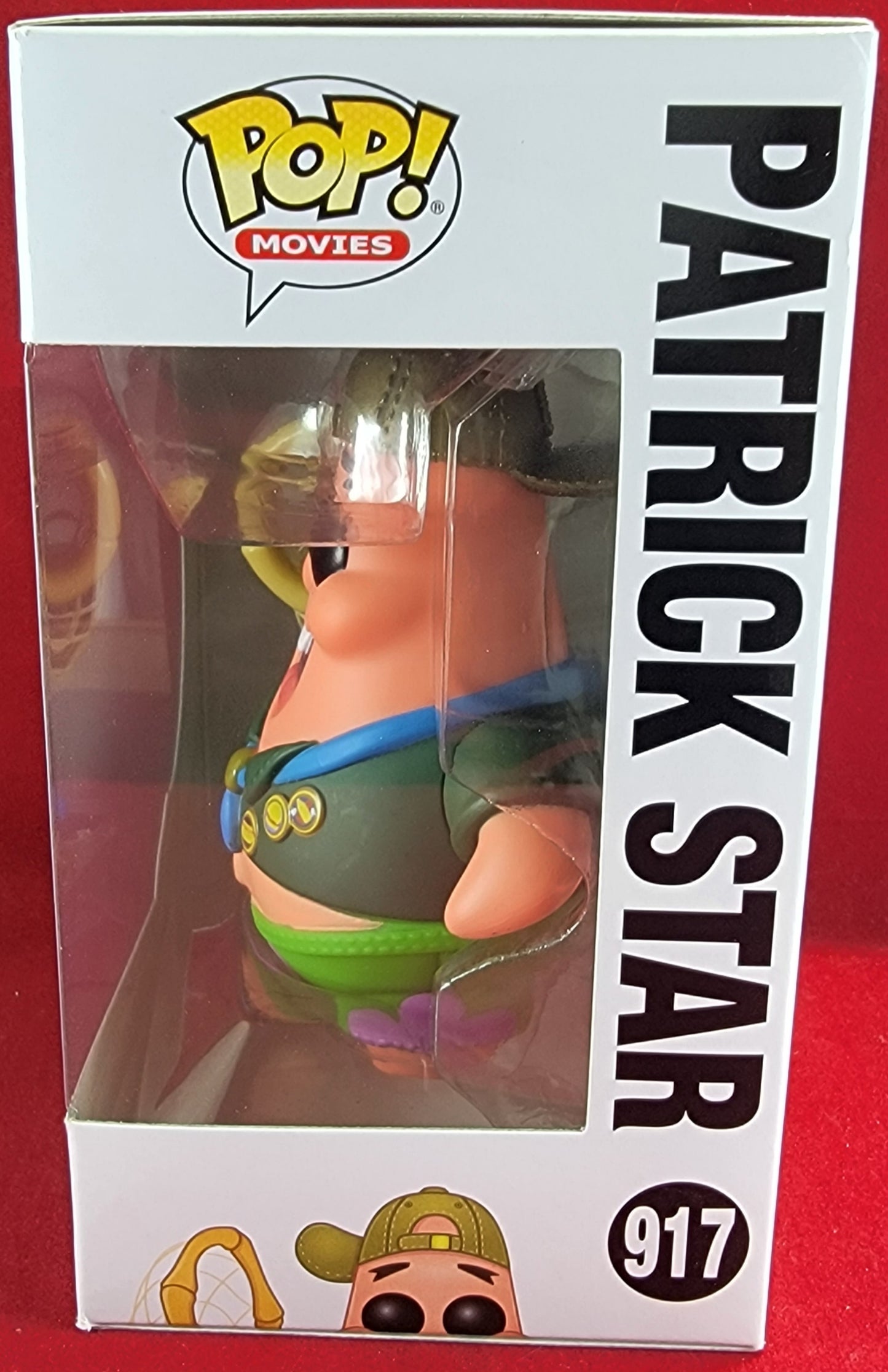 Patrick Star funko # 917 (nib)
With pop protector