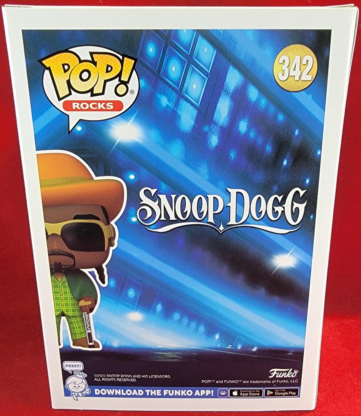 Snoop Dogg with chalice funko # 342 (nib) with pop protector