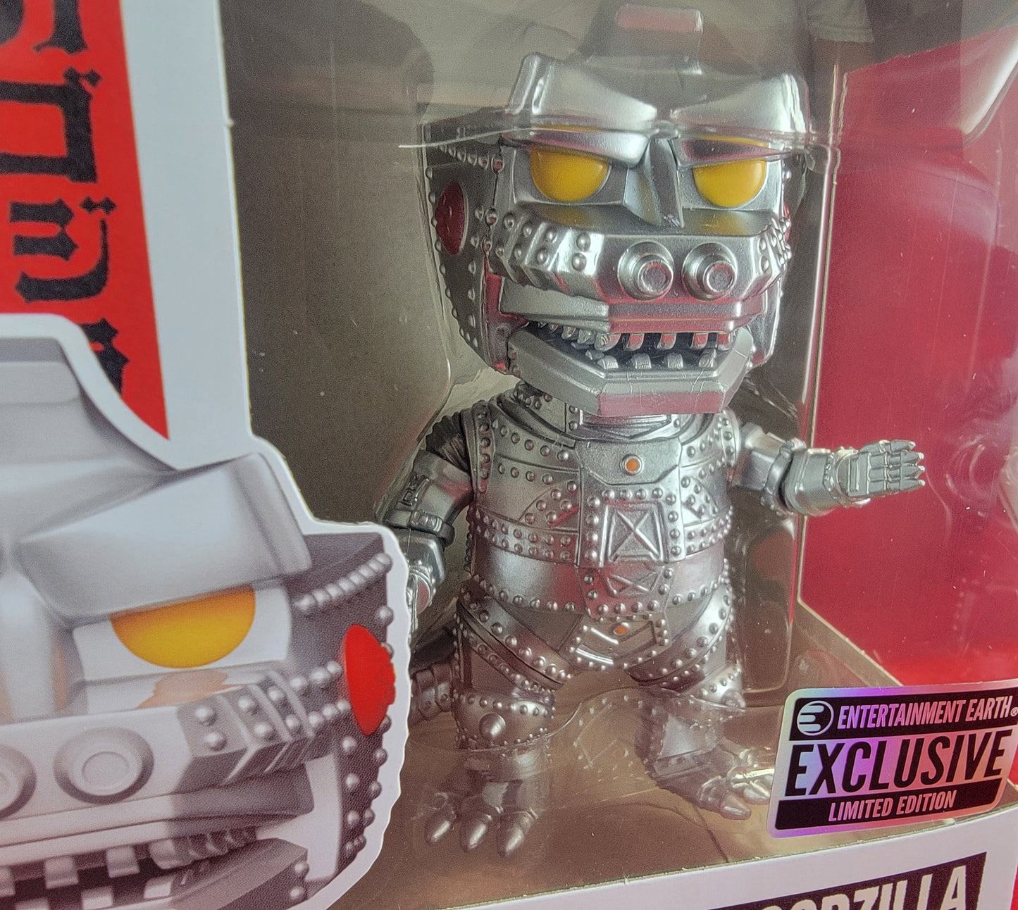 Mechagodzilla entertainment earth exclusive funko # 1564 (nib) with pop protector