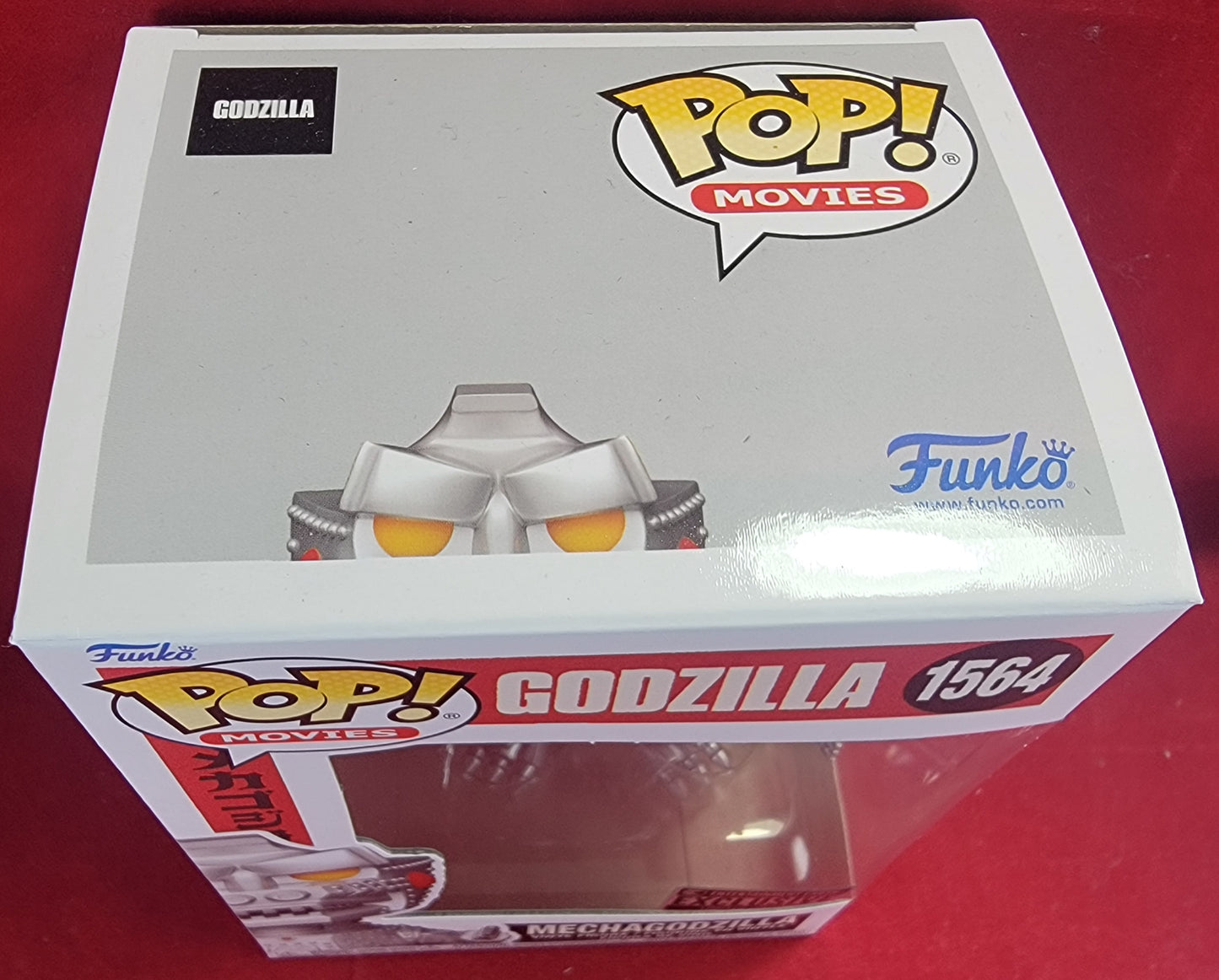 Mechagodzilla entertainment earth exclusive funko # 1564 (nib) with pop protector