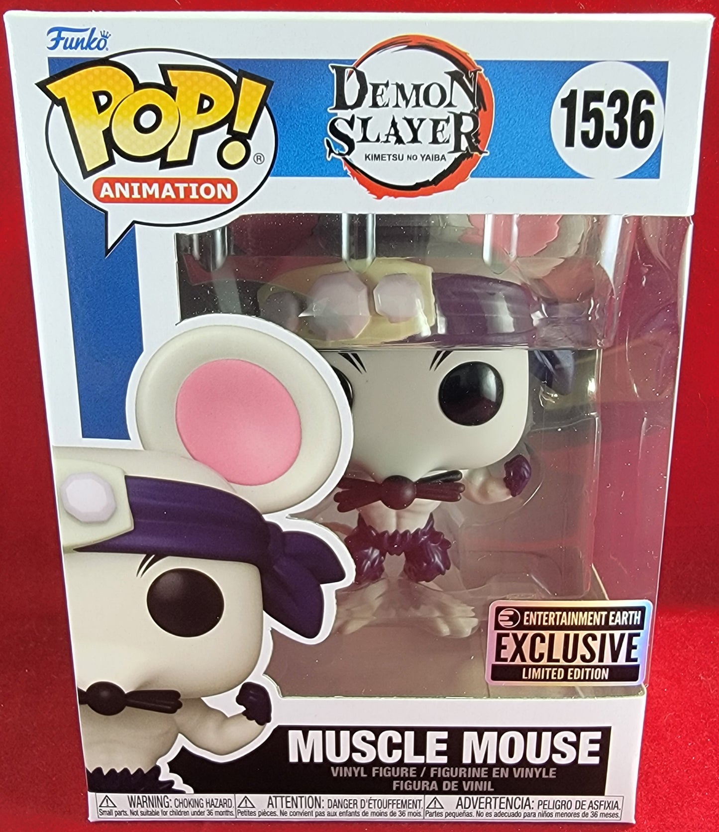 Muscle mouse funko # 1536 (nib)
With pop protector