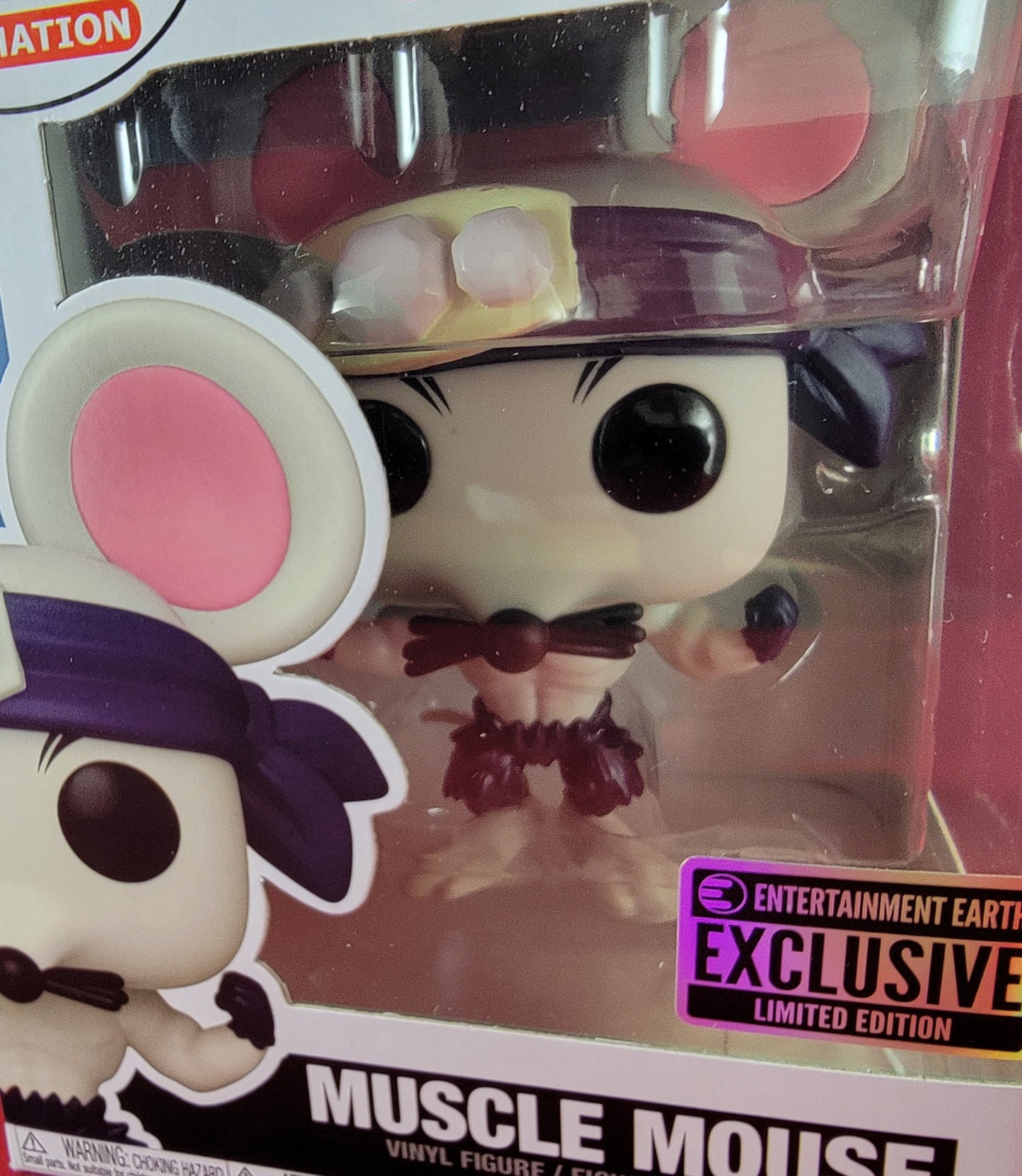 Muscle mouse funko # 1536 (nib)
With pop protector