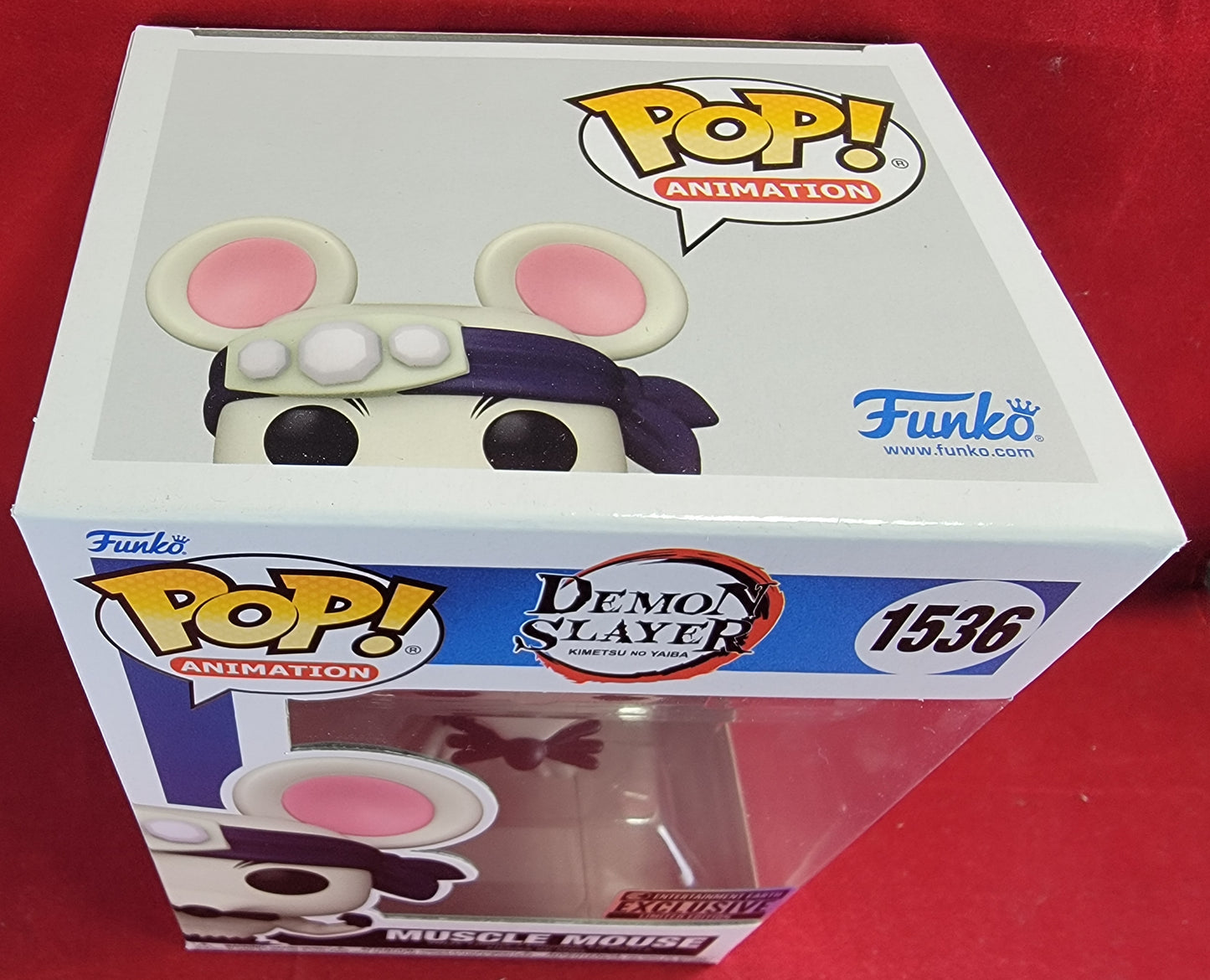 Muscle mouse funko # 1536 (nib)
With pop protector