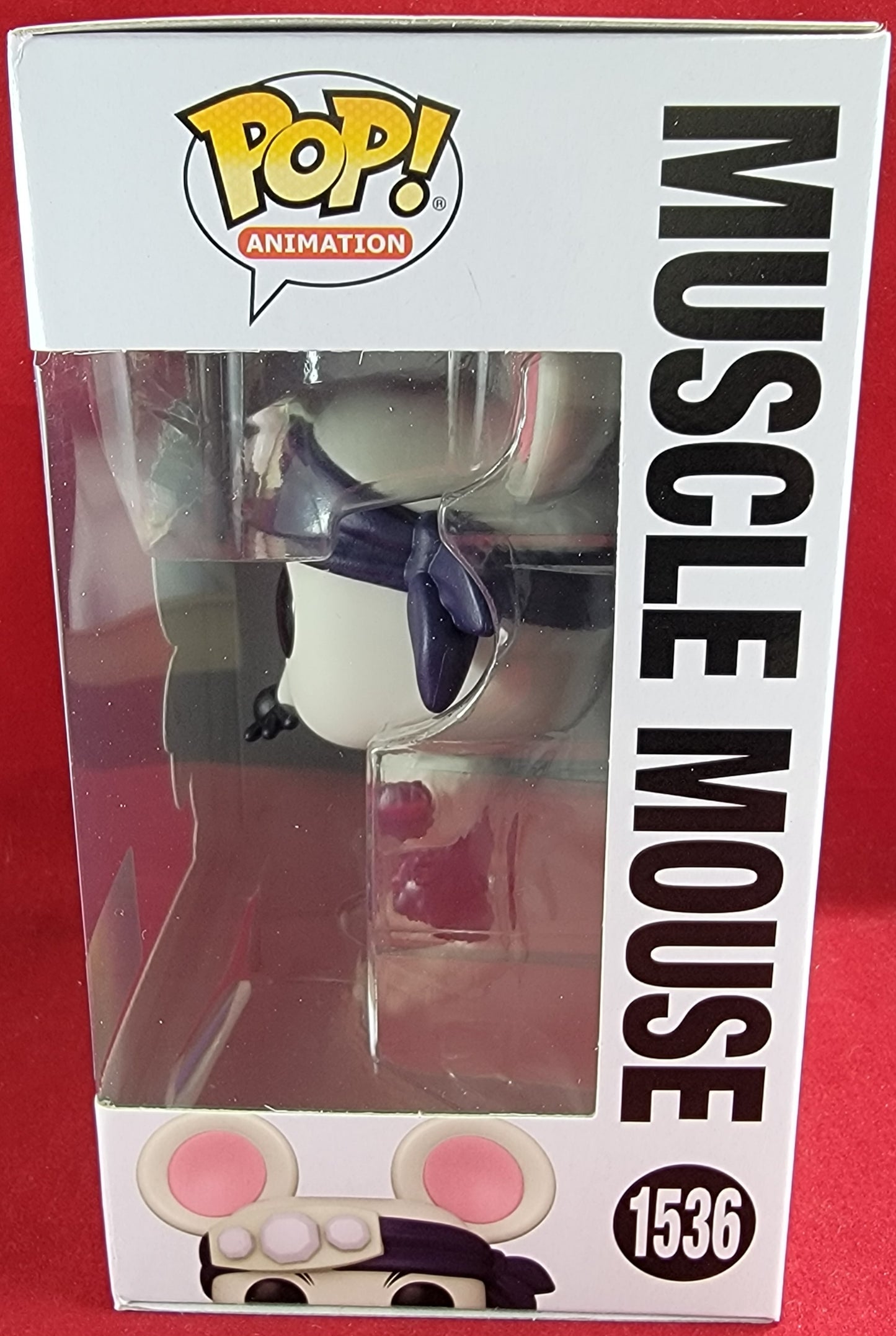 Muscle mouse funko # 1536 (nib)
With pop protector