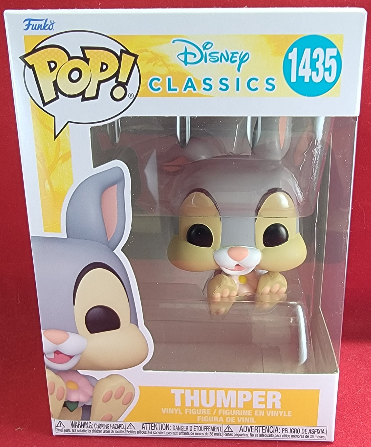 Thumper funko # 1435 (nib)
With pop protector