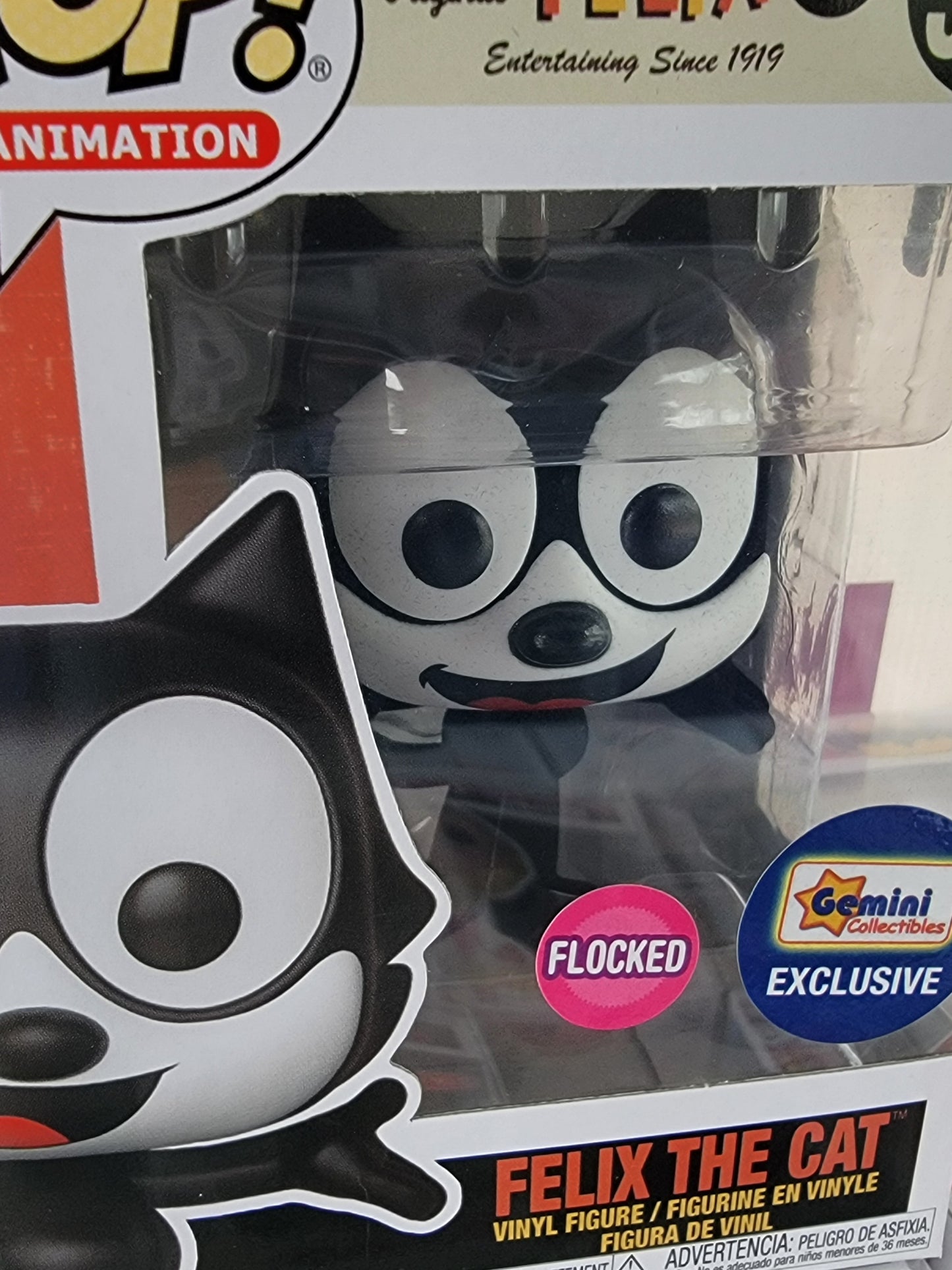 Felix the cat gemini exclusive funko # 526 (nib)
With pop protector