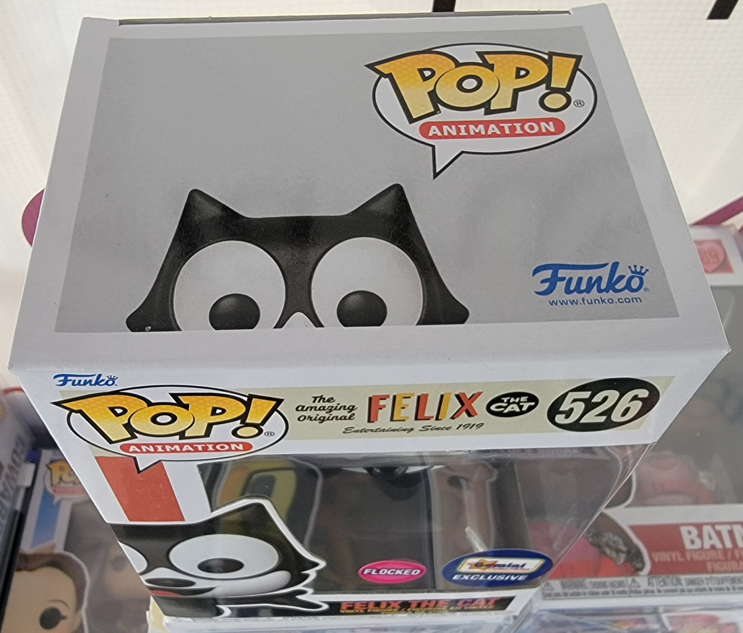 Felix the cat gemini exclusive funko # 526 (nib)
With pop protector