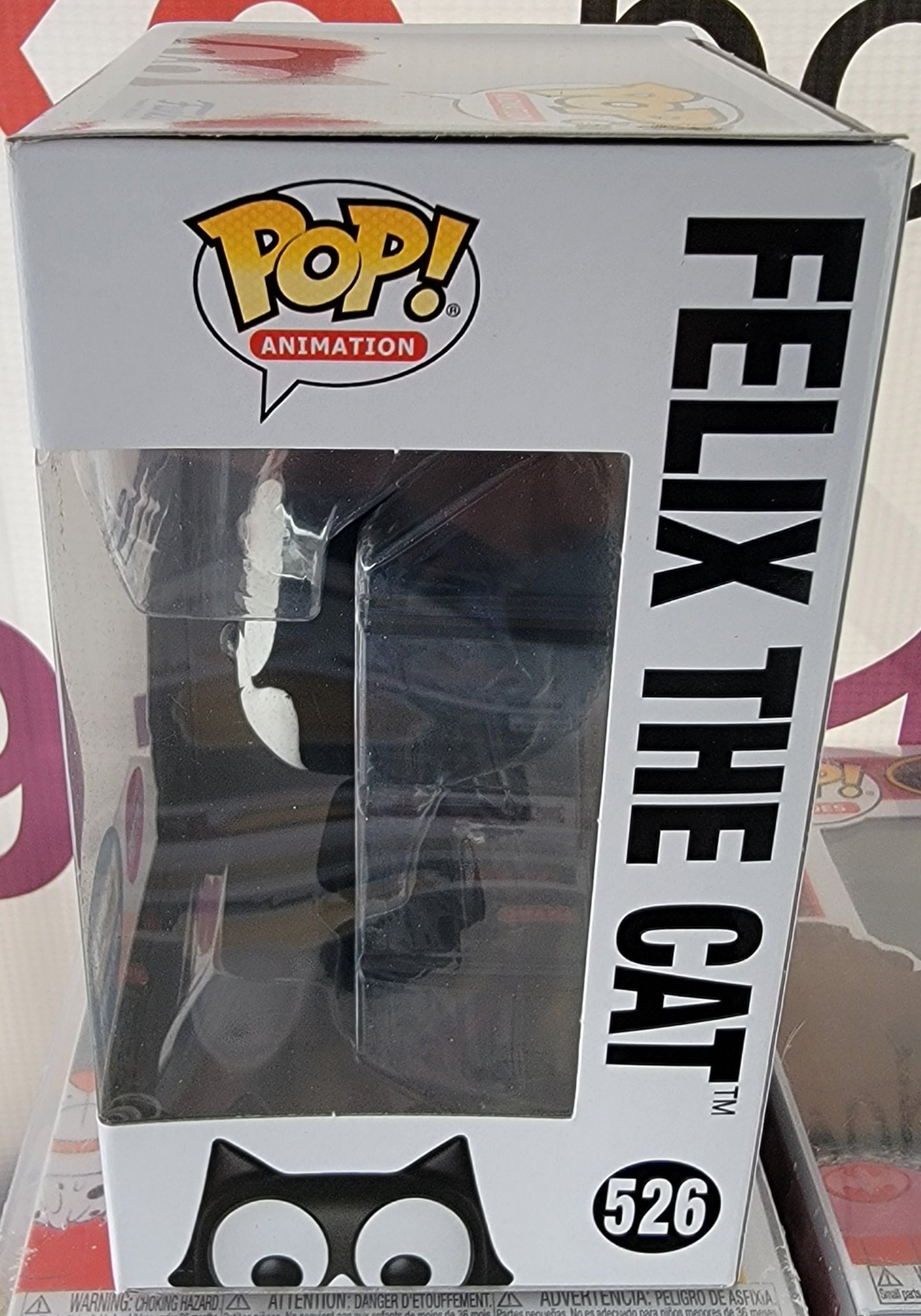 Felix the cat gemini exclusive funko # 526 (nib)
With pop protector