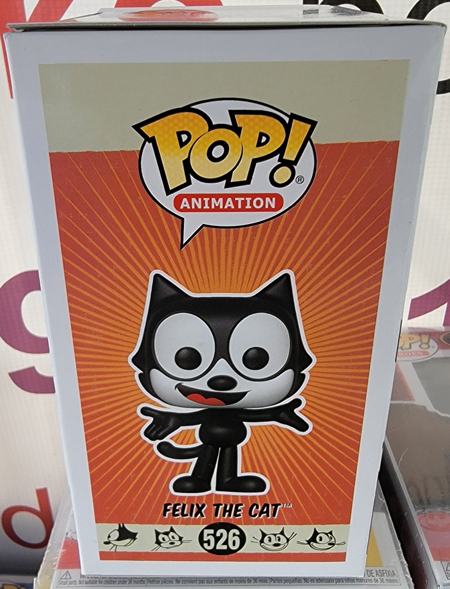 Felix the cat gemini exclusive funko # 526 (nib)
With pop protector