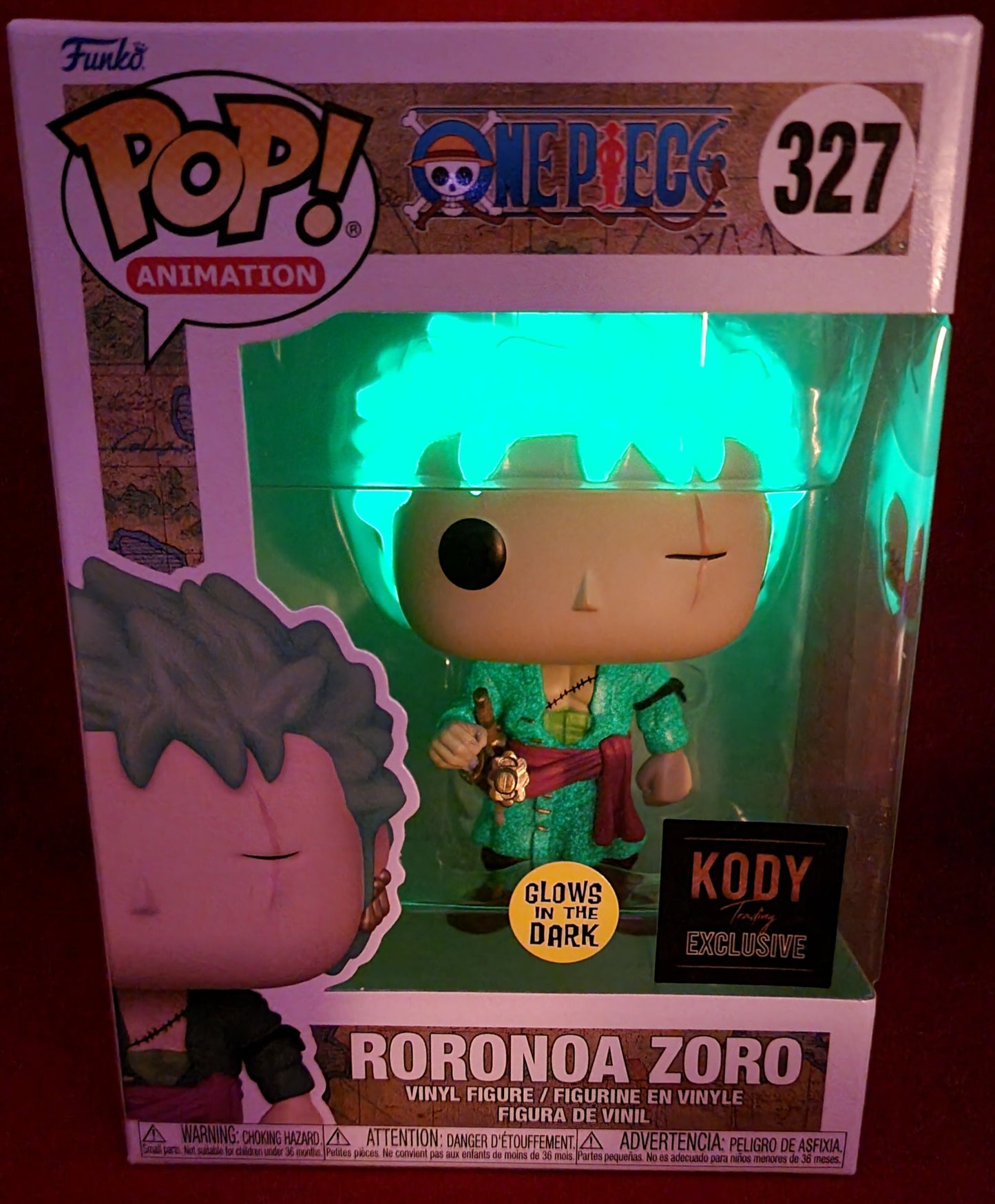 Roronoa Zoro kody exclusive # 327 (nib)
With pop protector