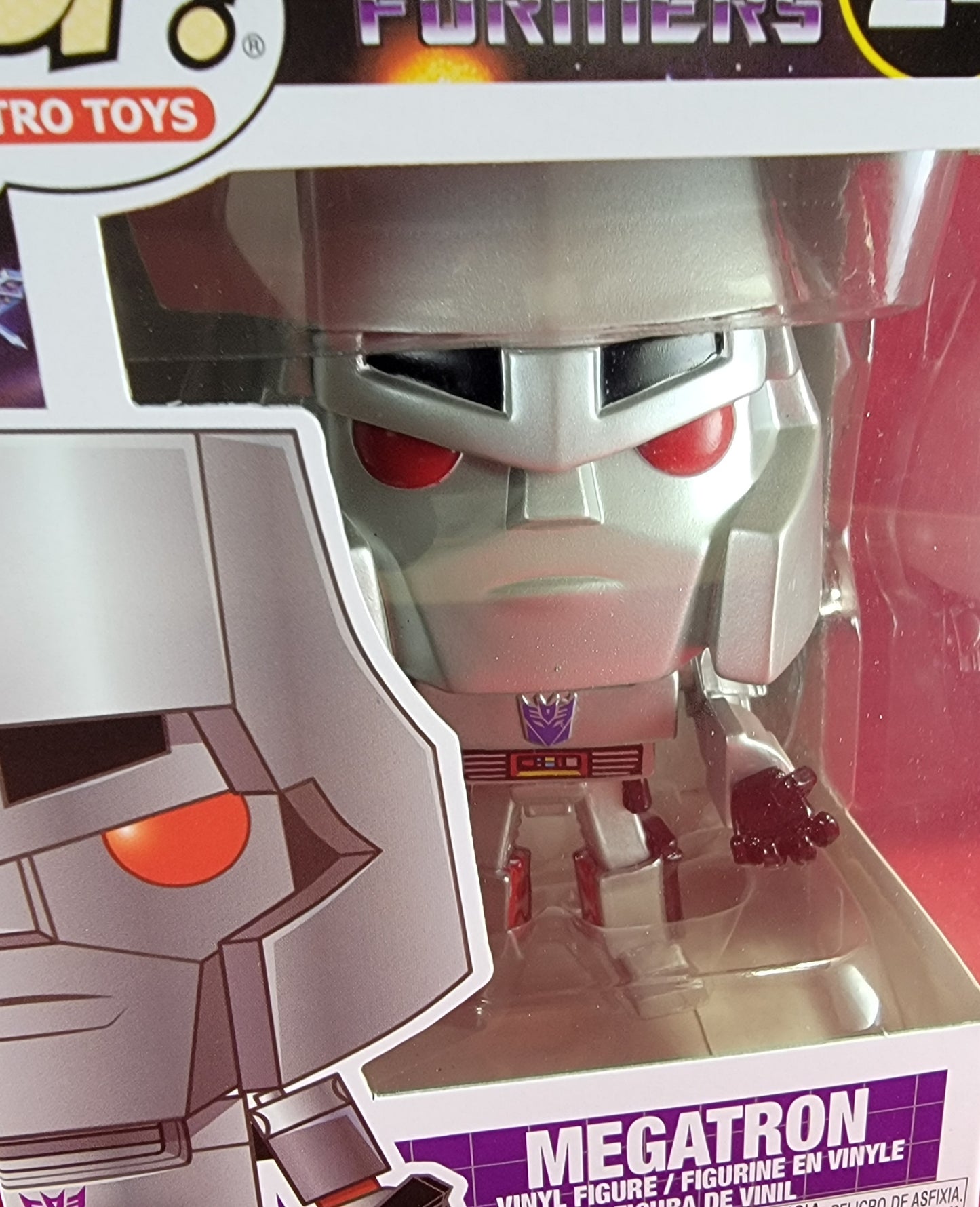 Megatron funko # 24 (nib) 
With pop protector