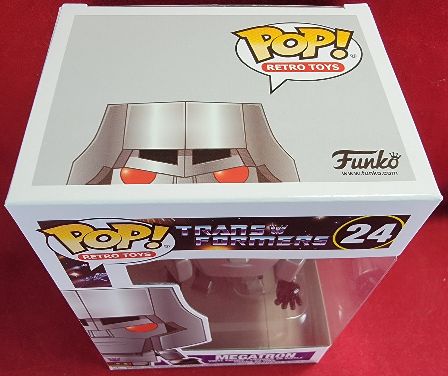 Megatron funko # 24 (nib) 
With pop protector