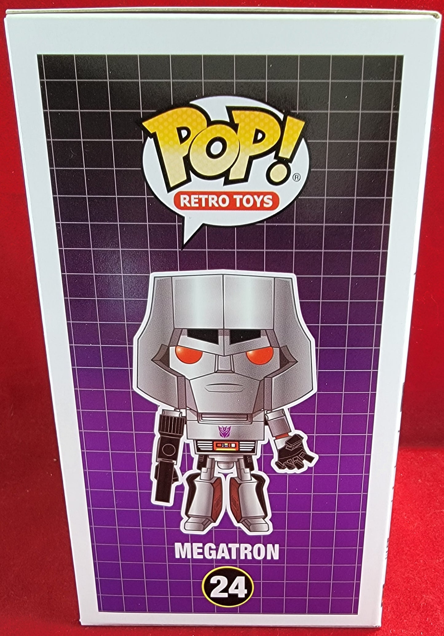 Megatron funko # 24 (nib) 
With pop protector