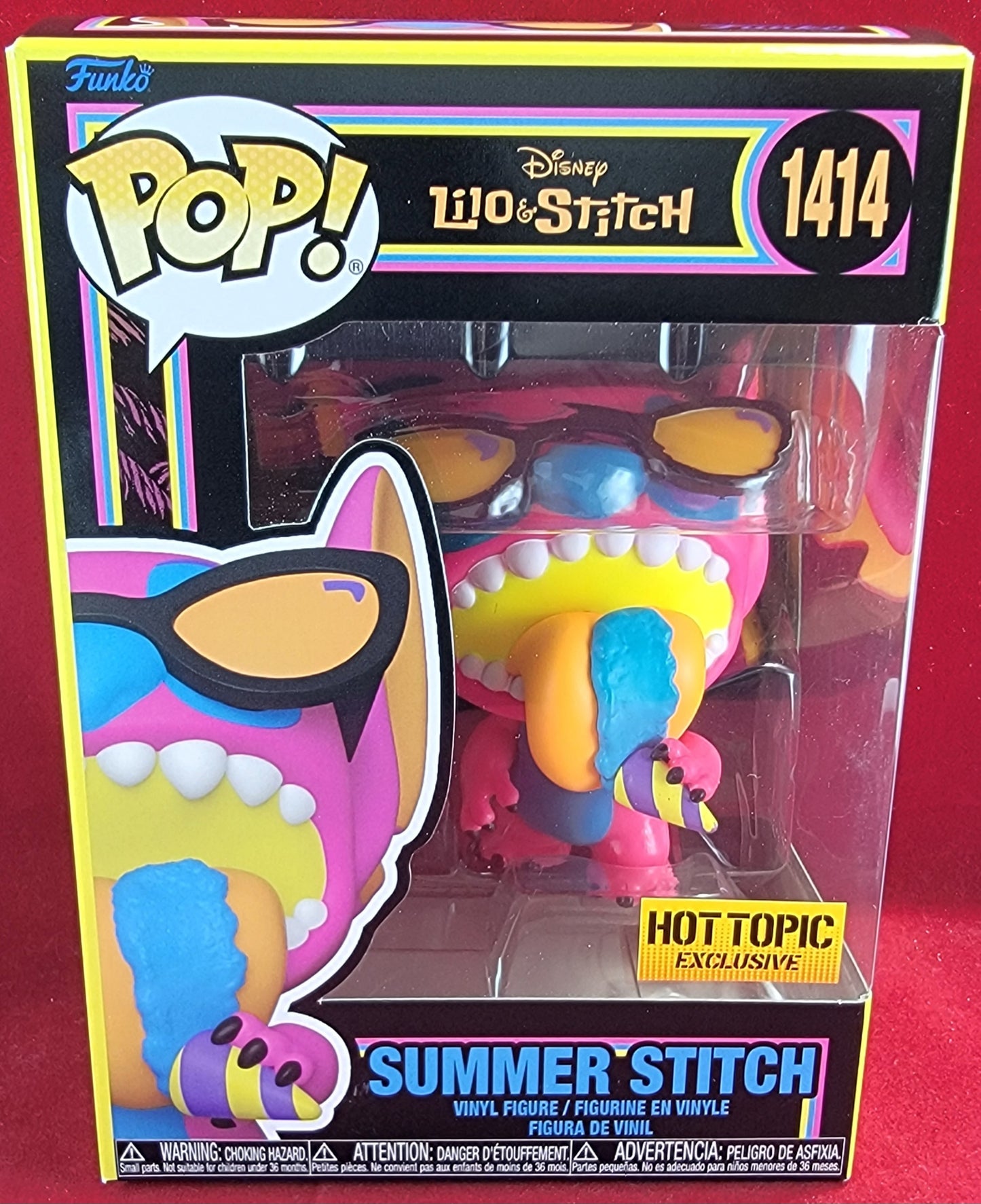 Summer stitch hot topic funko exclusive # 1414 (nib)
With pop protector