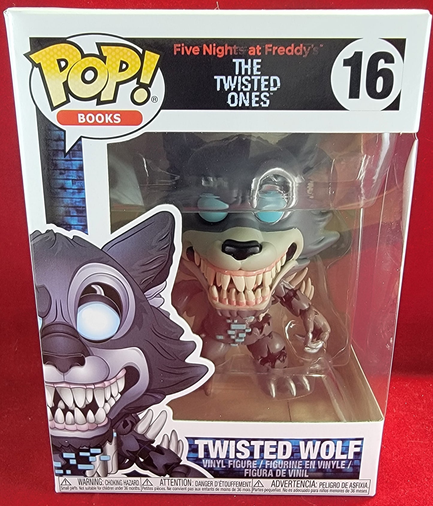 Twisted wolf funko # 16 (nib)
With pop protector