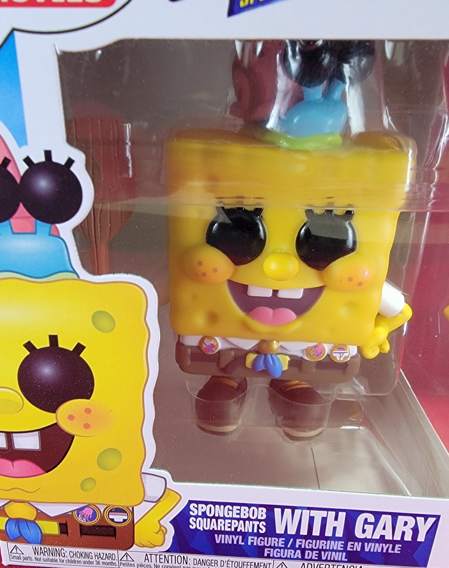 SpongeBob SquarePants with Gary funko # 916 (nib)
With pop protector