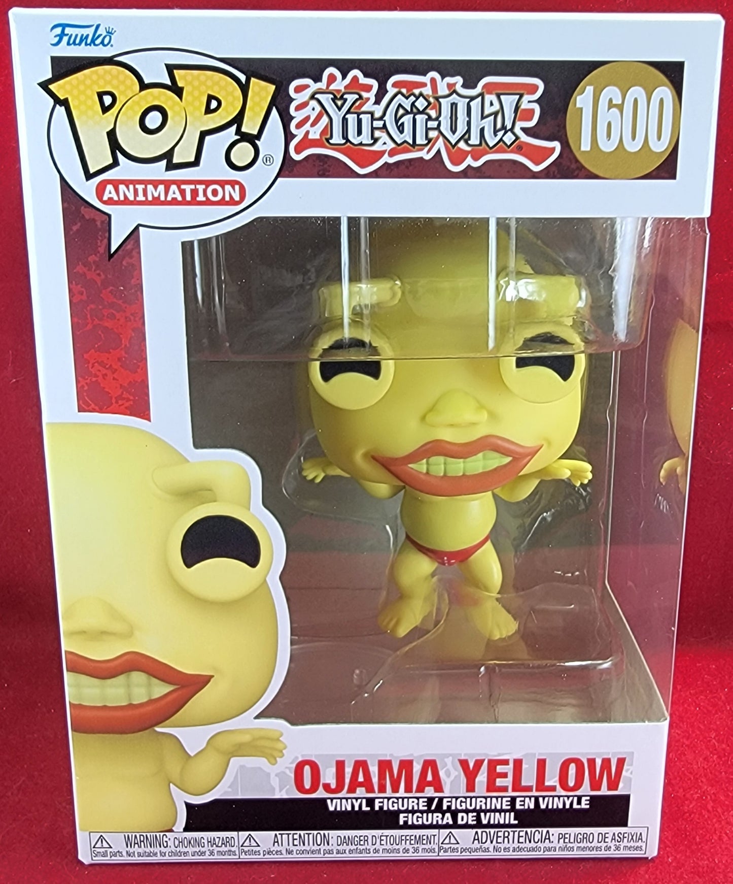 Ojama yellow funko # 1600 (nib)
With pop protector
