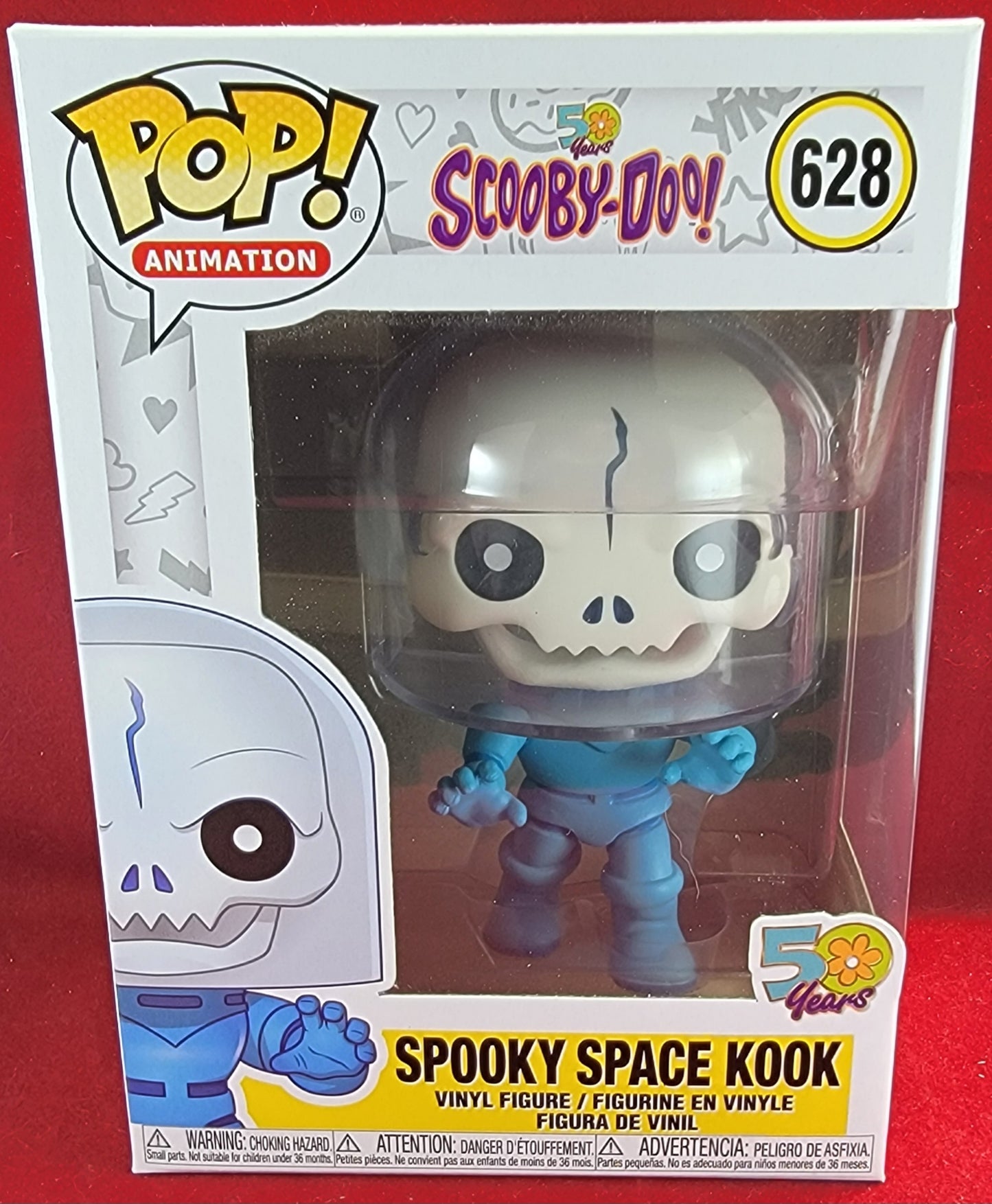 Spooky space kook funko # 628 (nib)
With pop protector