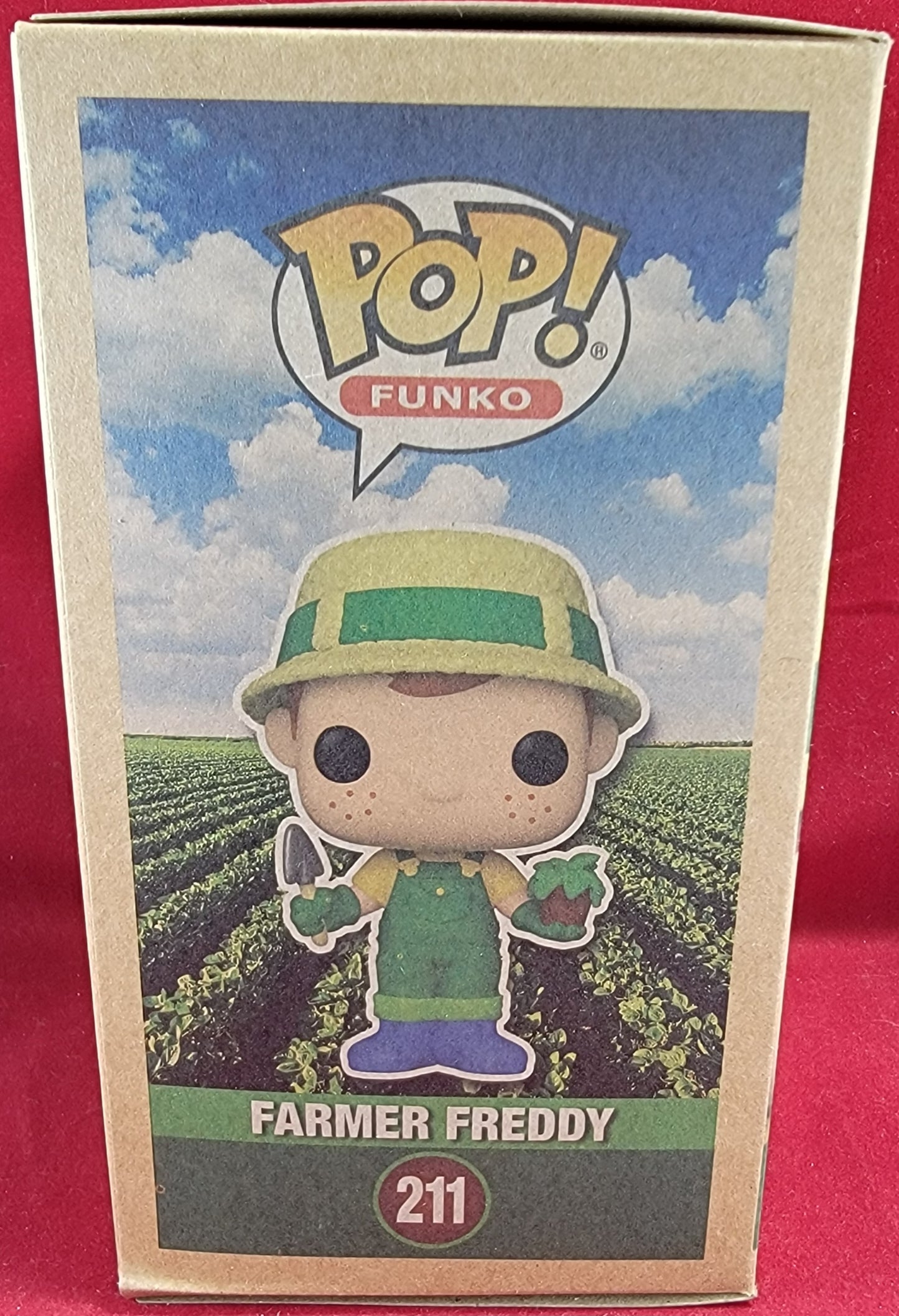 Farmer freddy funko exclusive # 211 (nib)
With pop protector