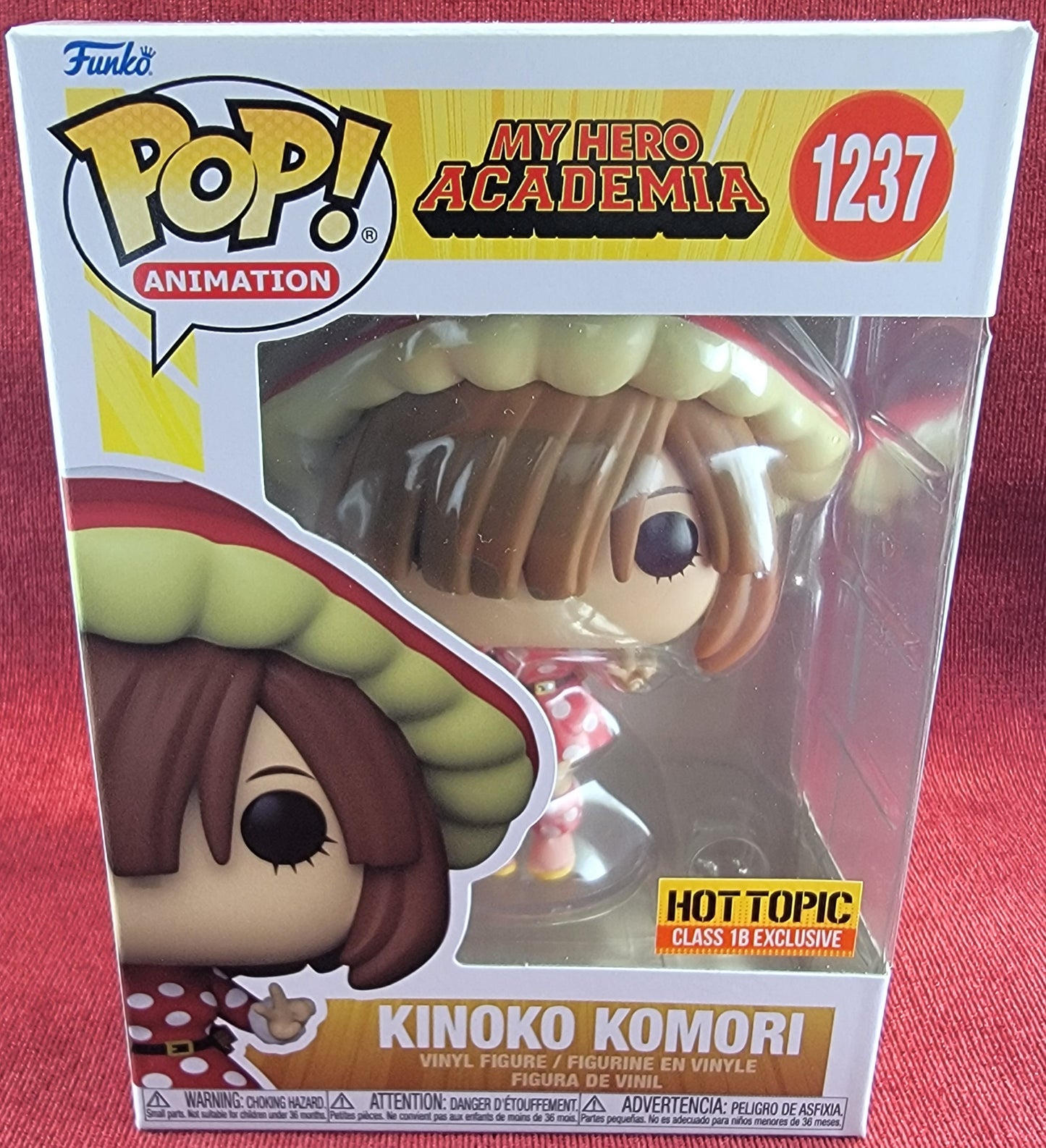 Kinoko Komori  hot topic exclusive funko # 1237 (nib)
With pop protector