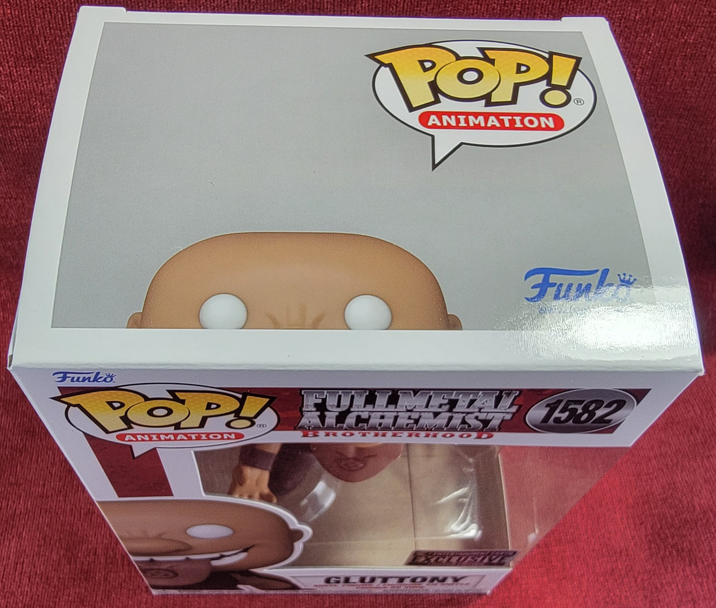 Gluttony entertainment earth exclusive funko # 1582 (nib)
With pop protector