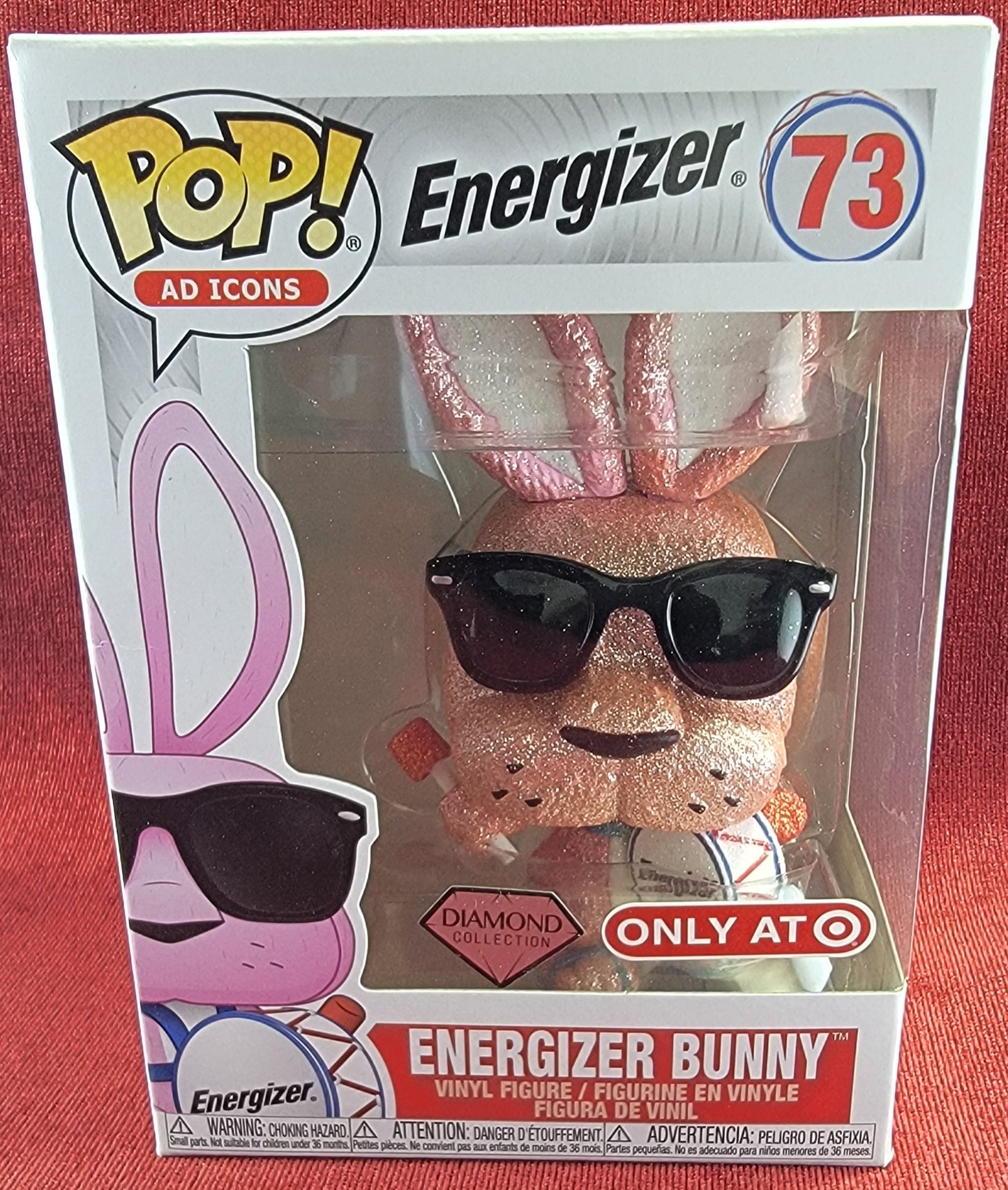 Energizer bunny target exclusive funko # 73 (nib)
With pop protector