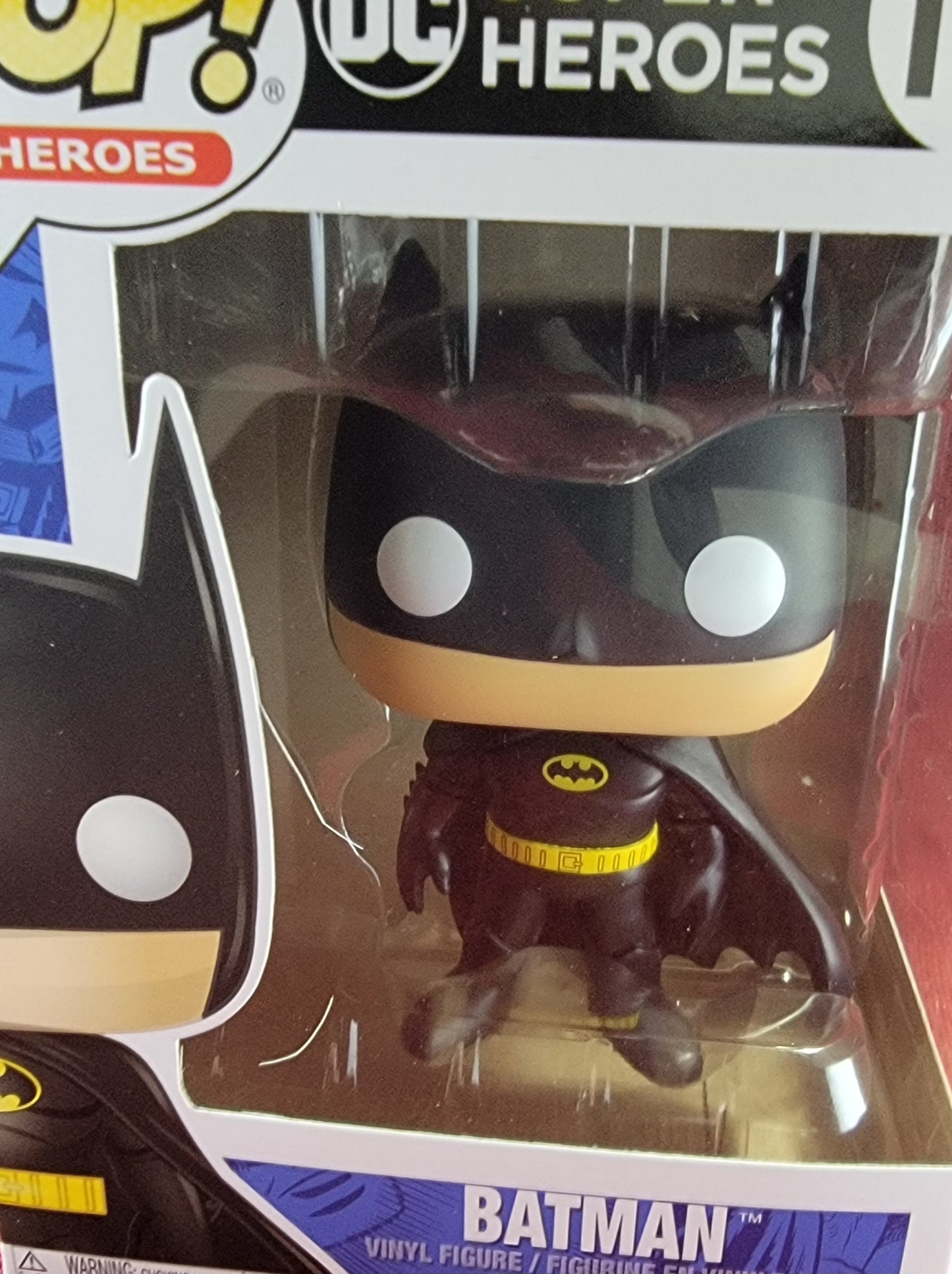 Batman funko # 144 (nib)
With pop protector