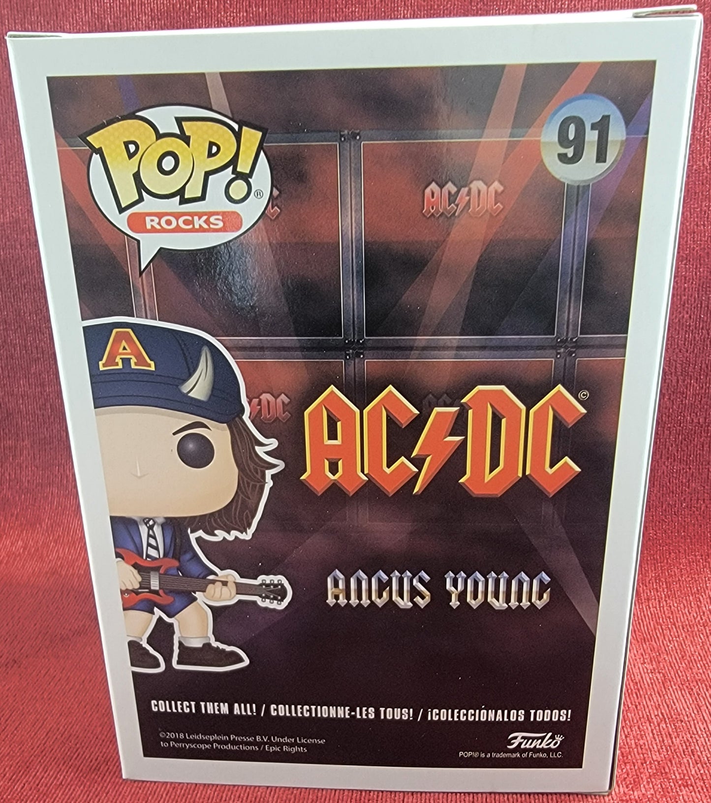 Angus Young Chase funko # 91 (nib)
With pop protector