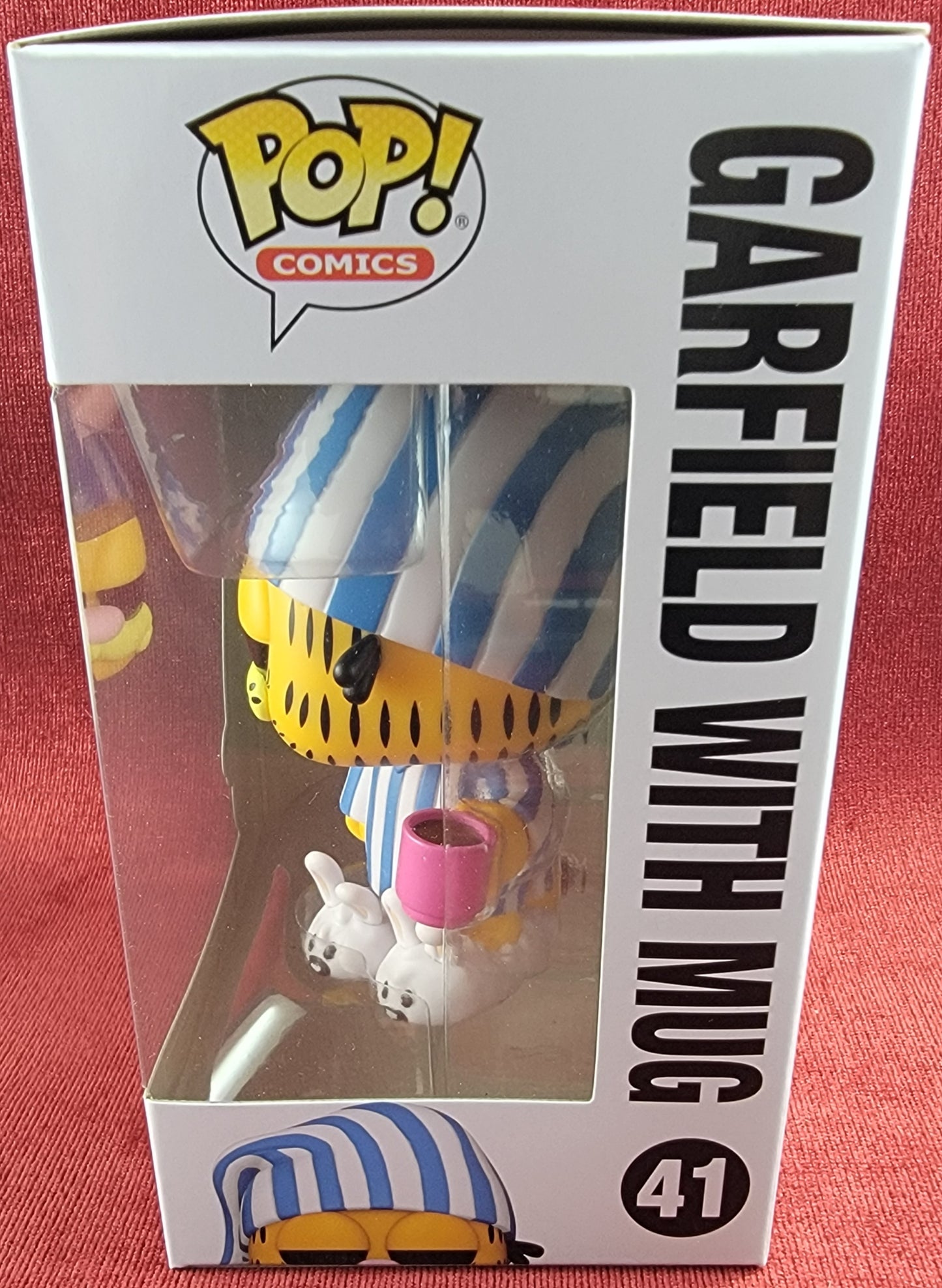 Garfield with mug funko # 41 (nib)
With pop protector
