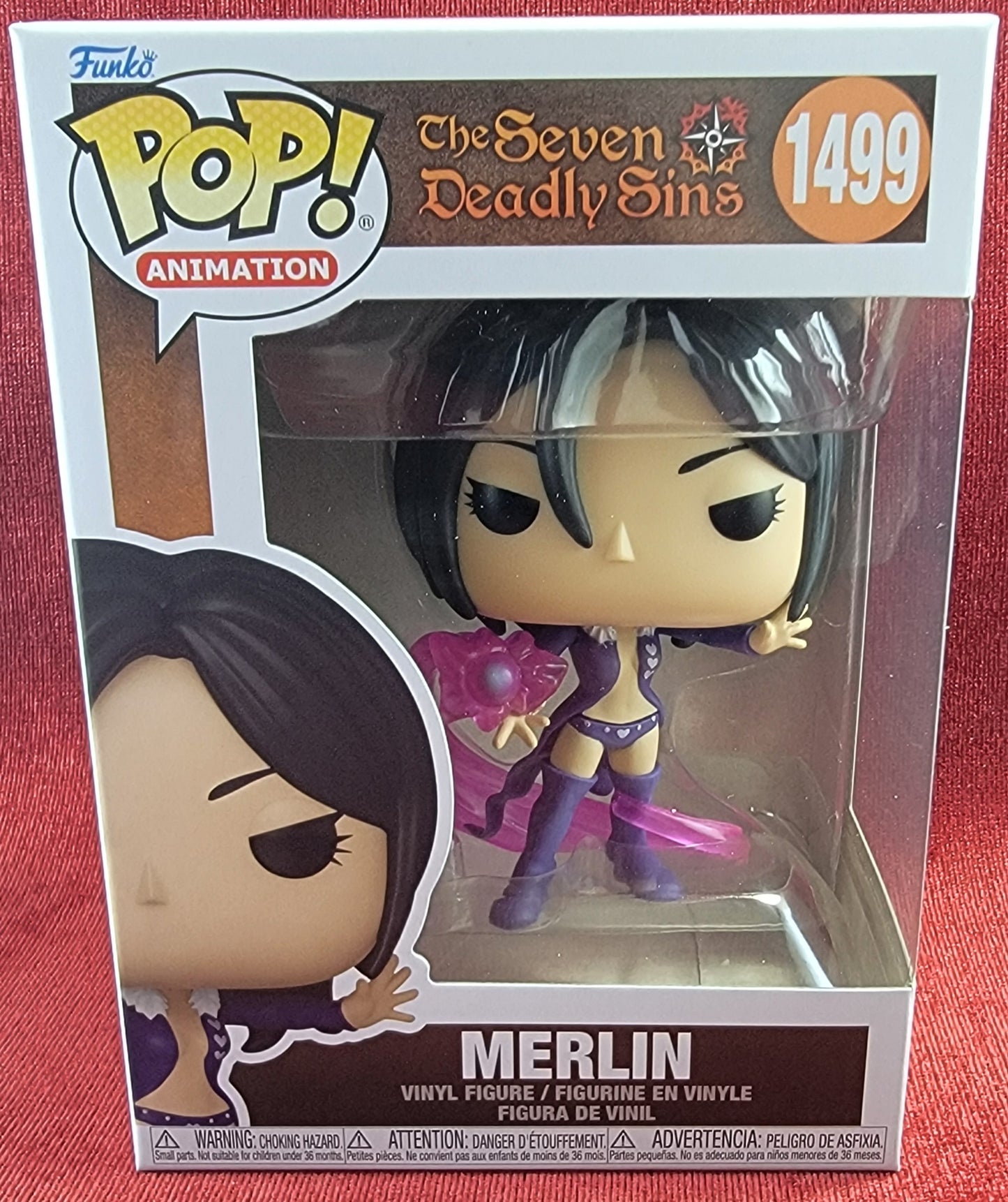 Merlin funko # 1499 (nib)
With pop protector