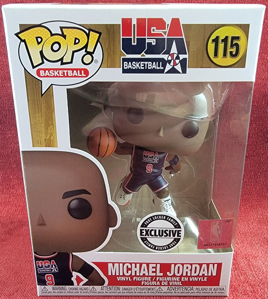 Michael Jordan foot locker exclusive funko # 115 (nib)
With pop protector