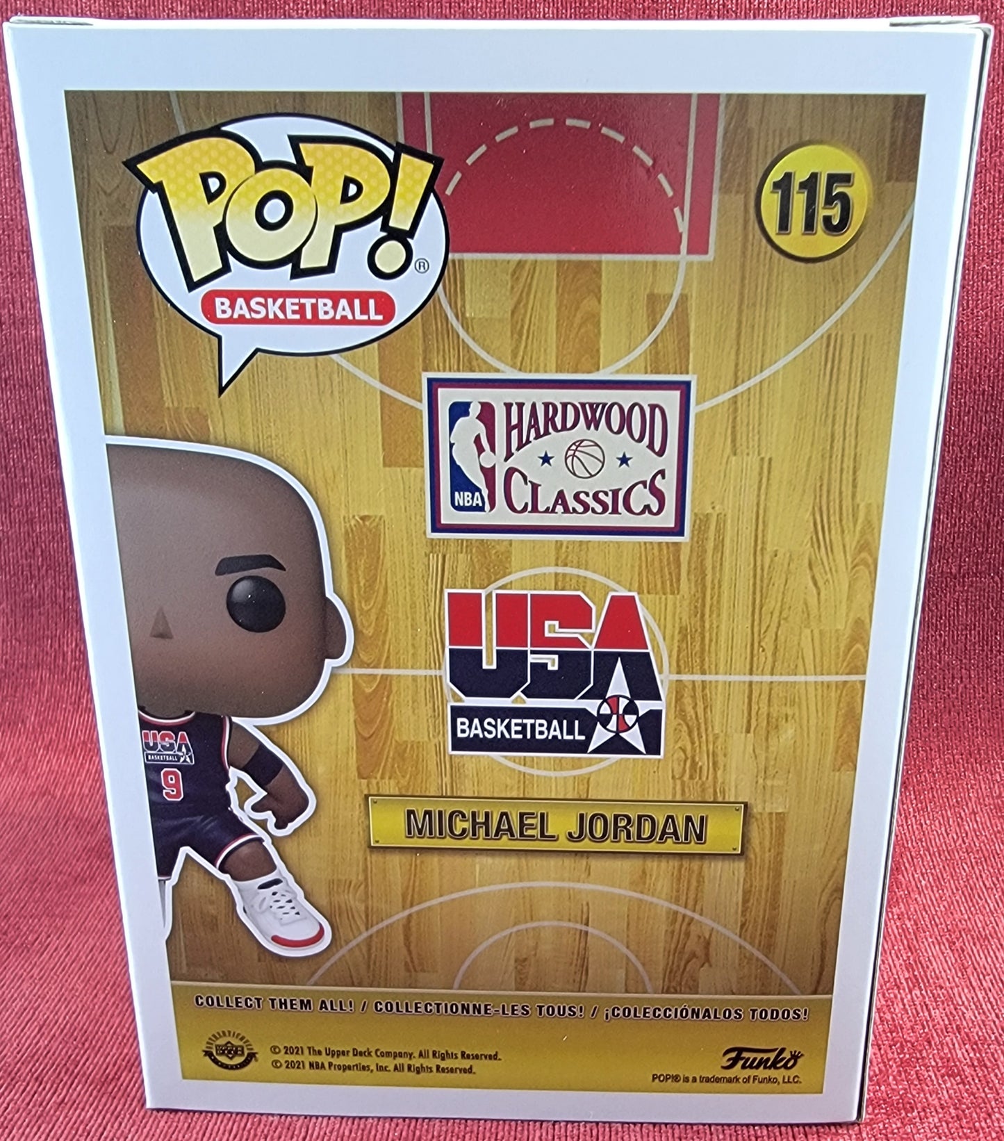 Michael Jordan foot locker exclusive funko # 115 (nib)
With pop protector