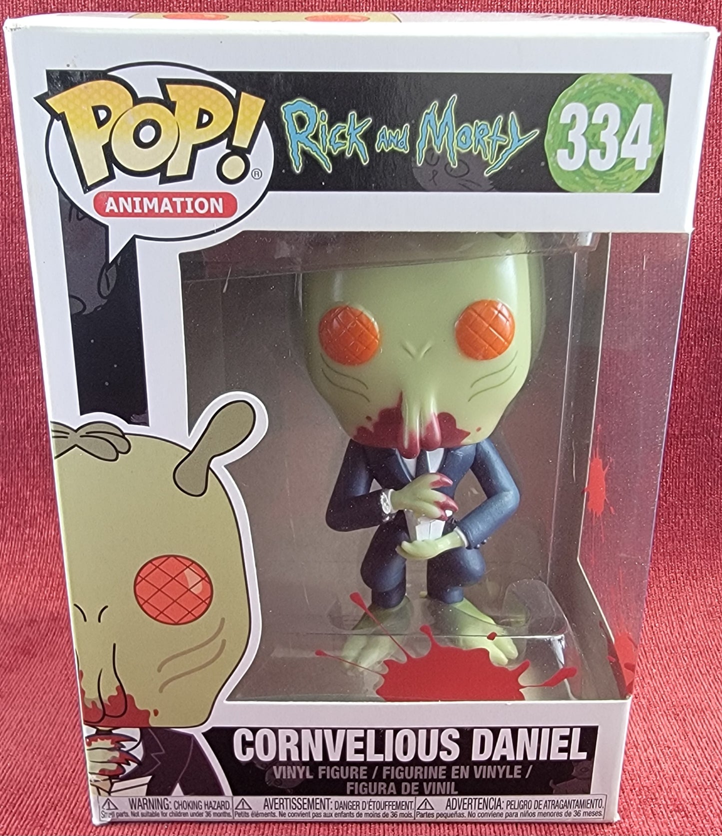 Cornvelious daniel funko # 334 (nib)
With protector