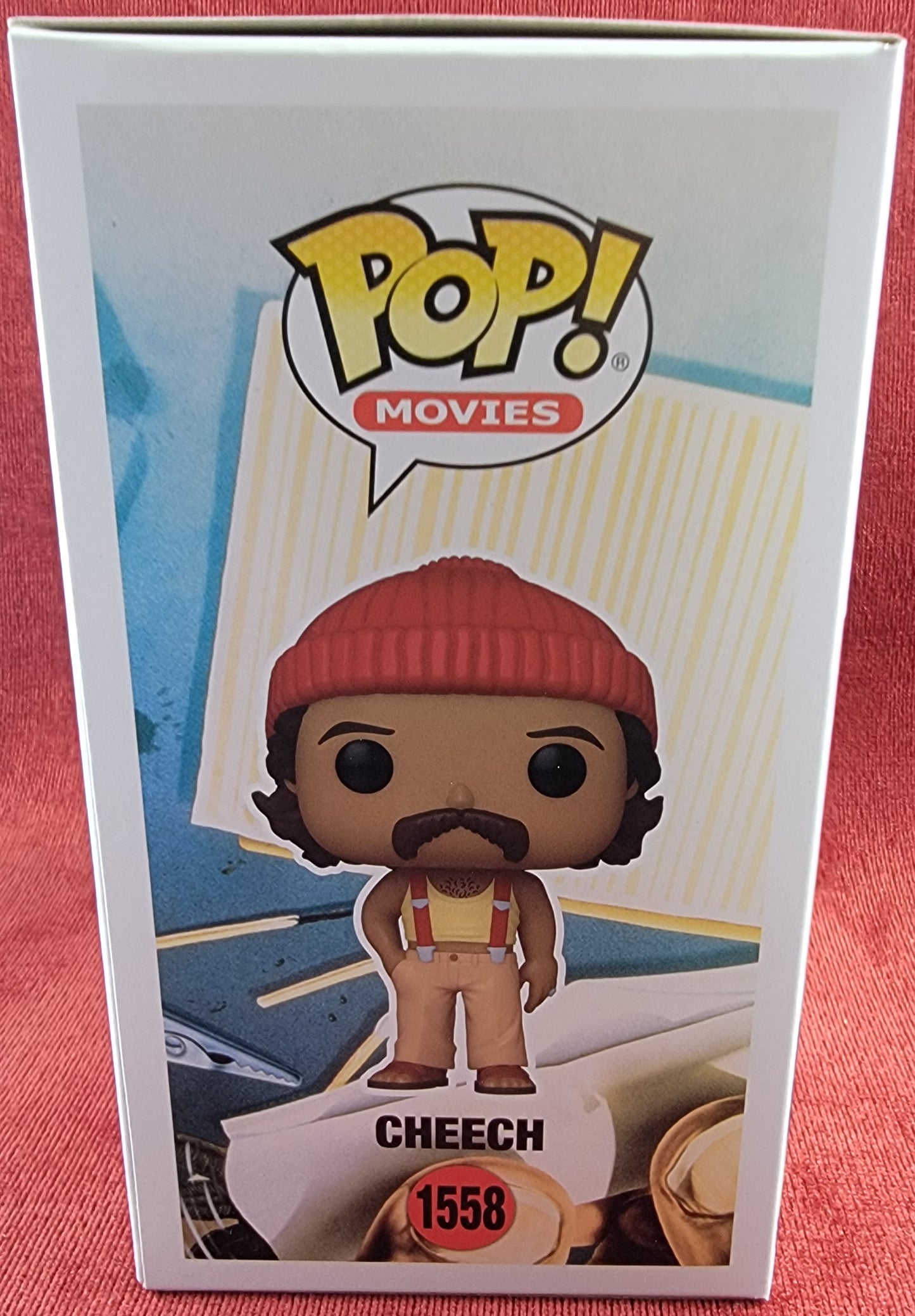 Cheech funko # 1558 (nib)
With pop protector