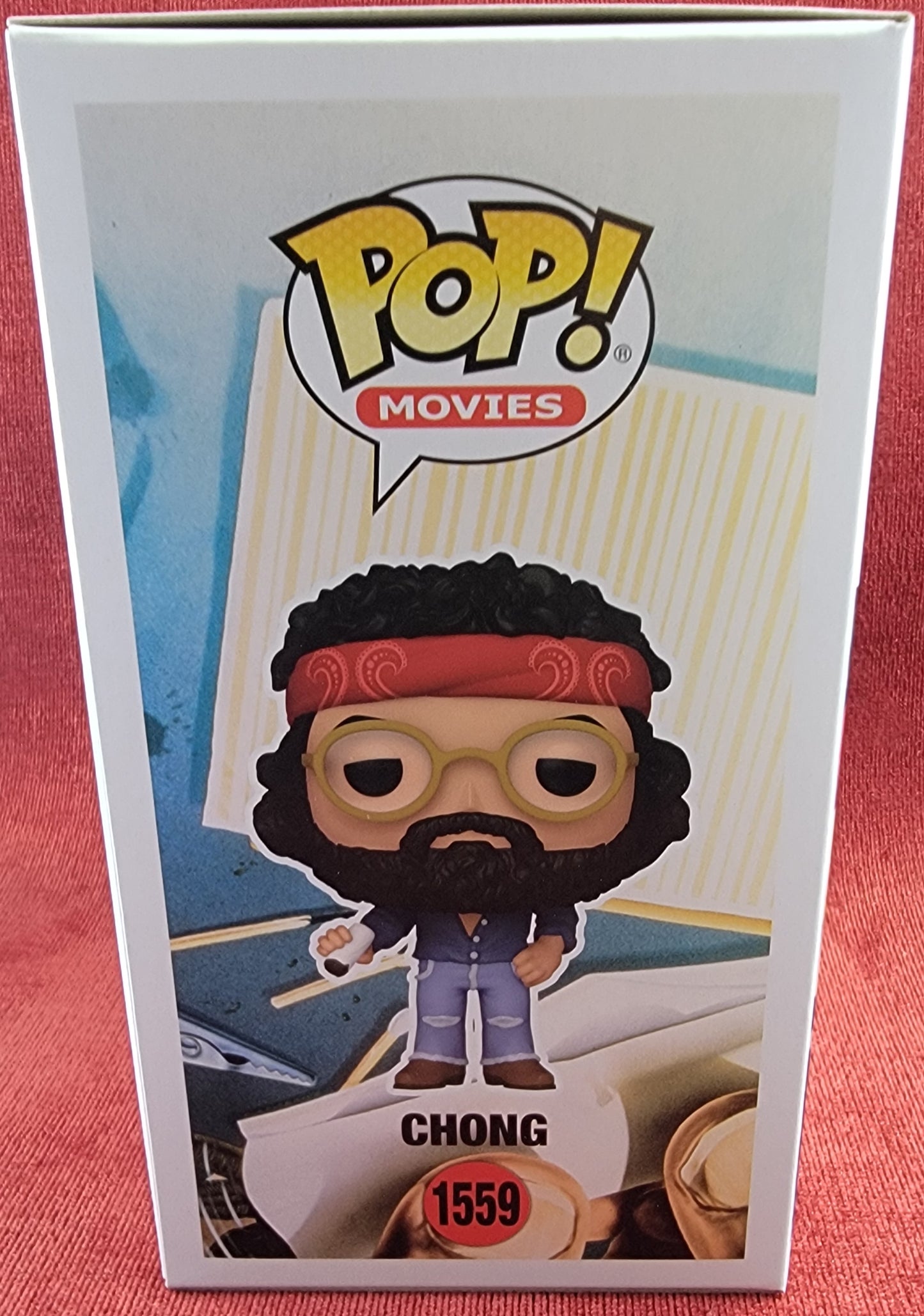 Chong funko # 1559 (nib)
With pop protector