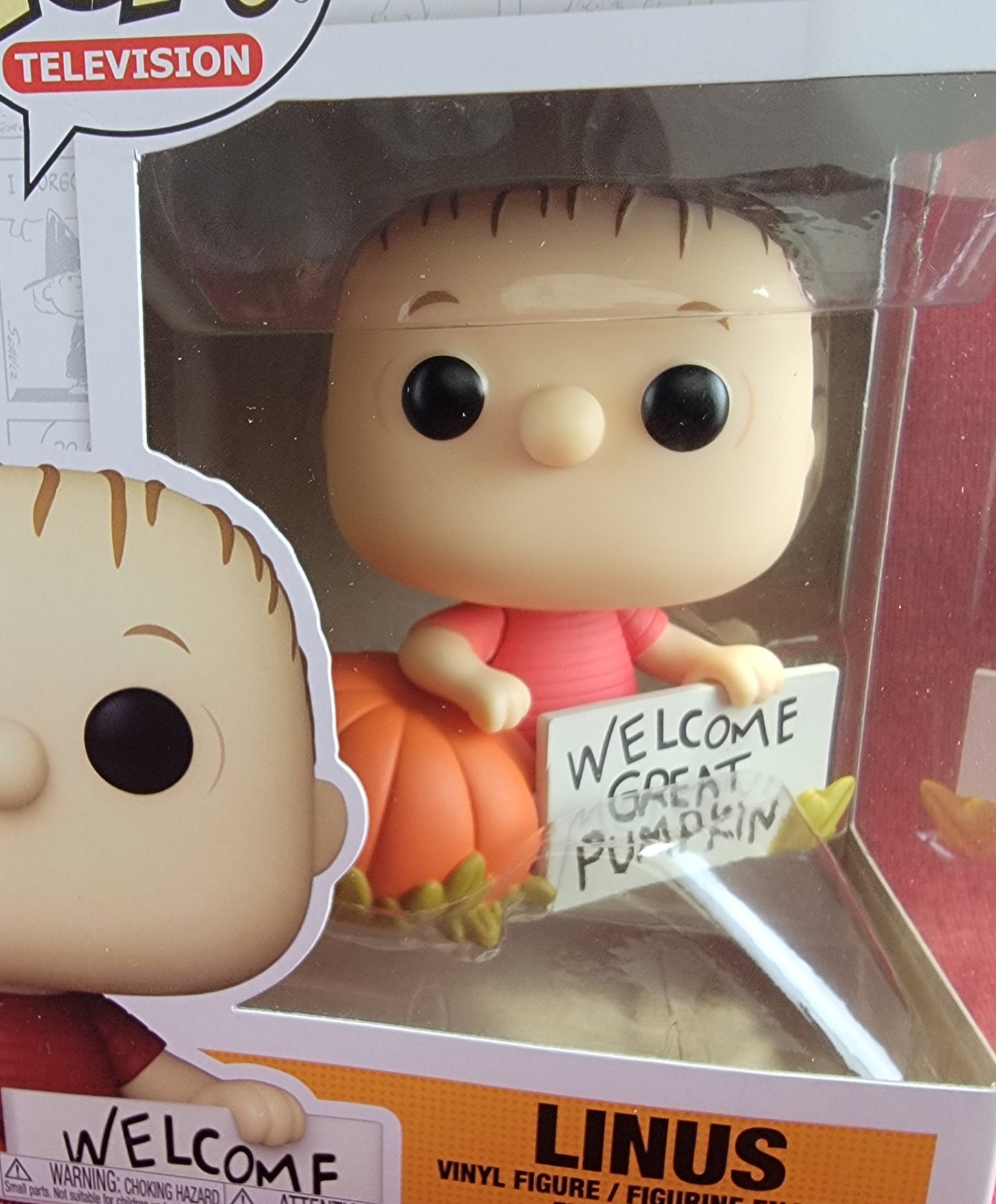 Linus funko # 1588 (nib)
With pop protector