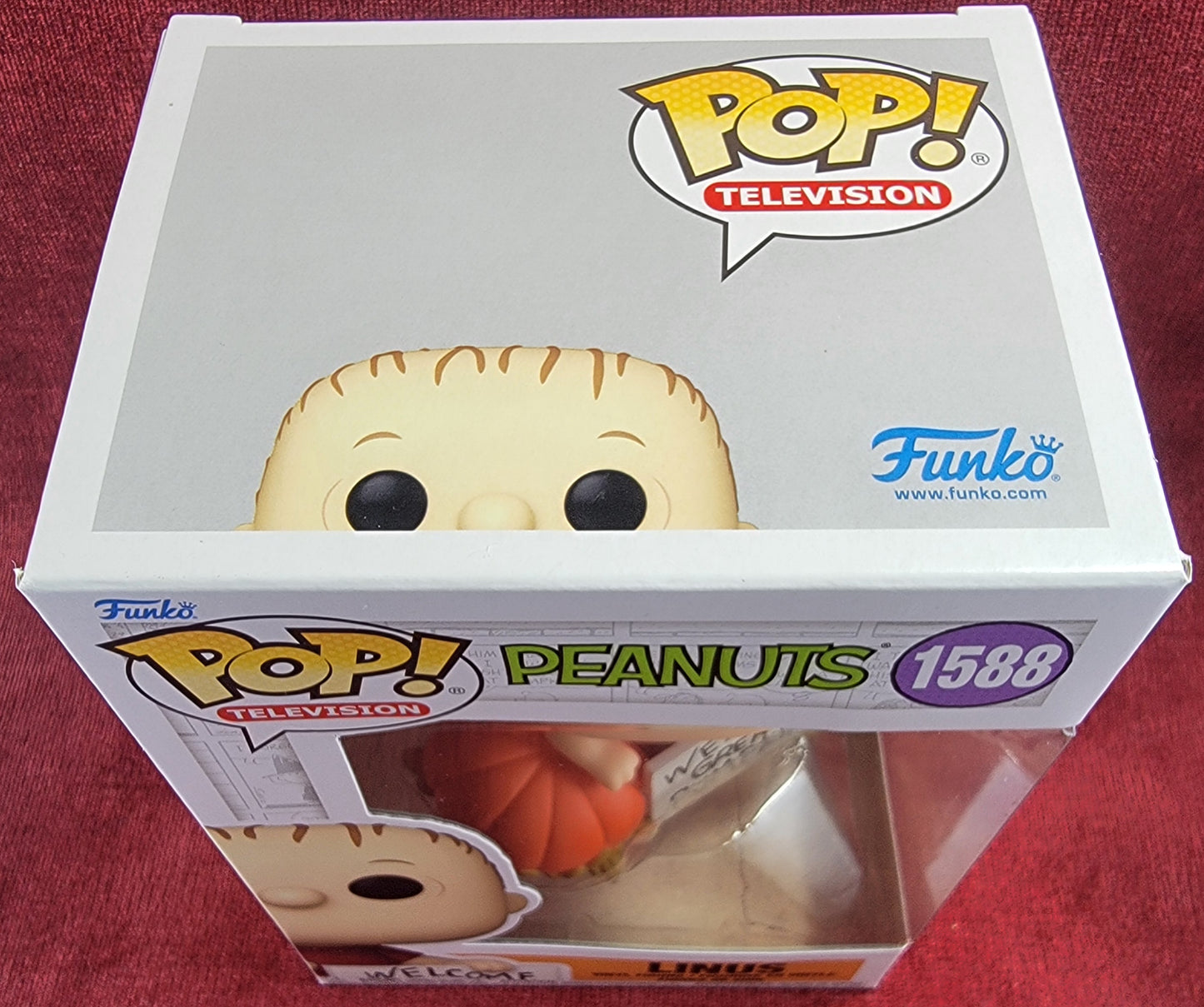 Linus funko # 1588 (nib)
With pop protector